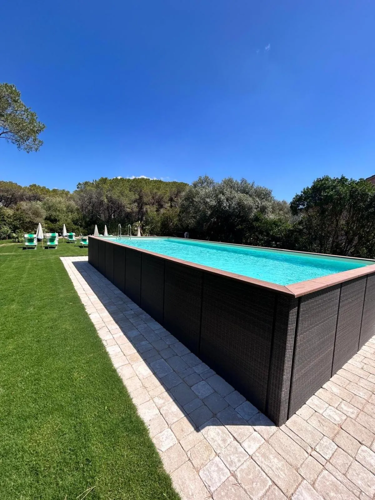 Swimming pool in Hotel Fertilia