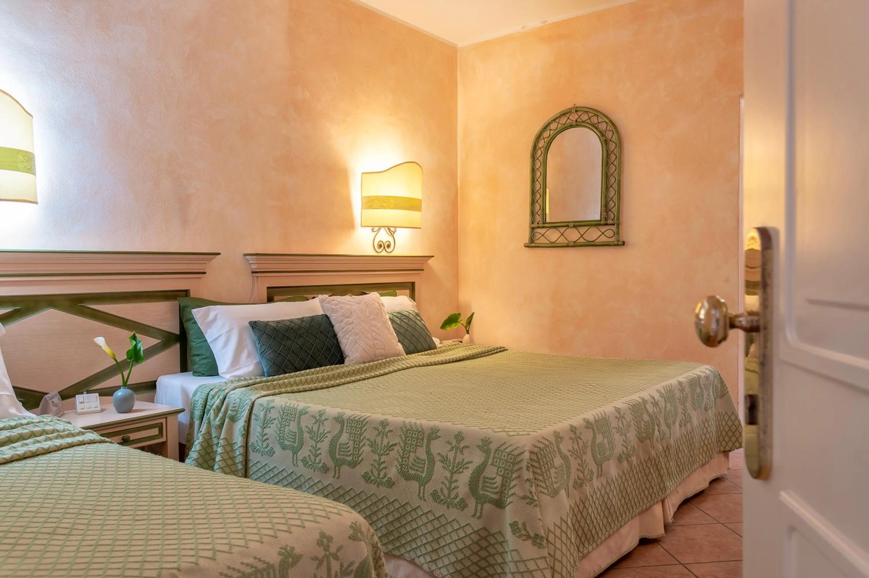 Bed in Hotel Fertilia