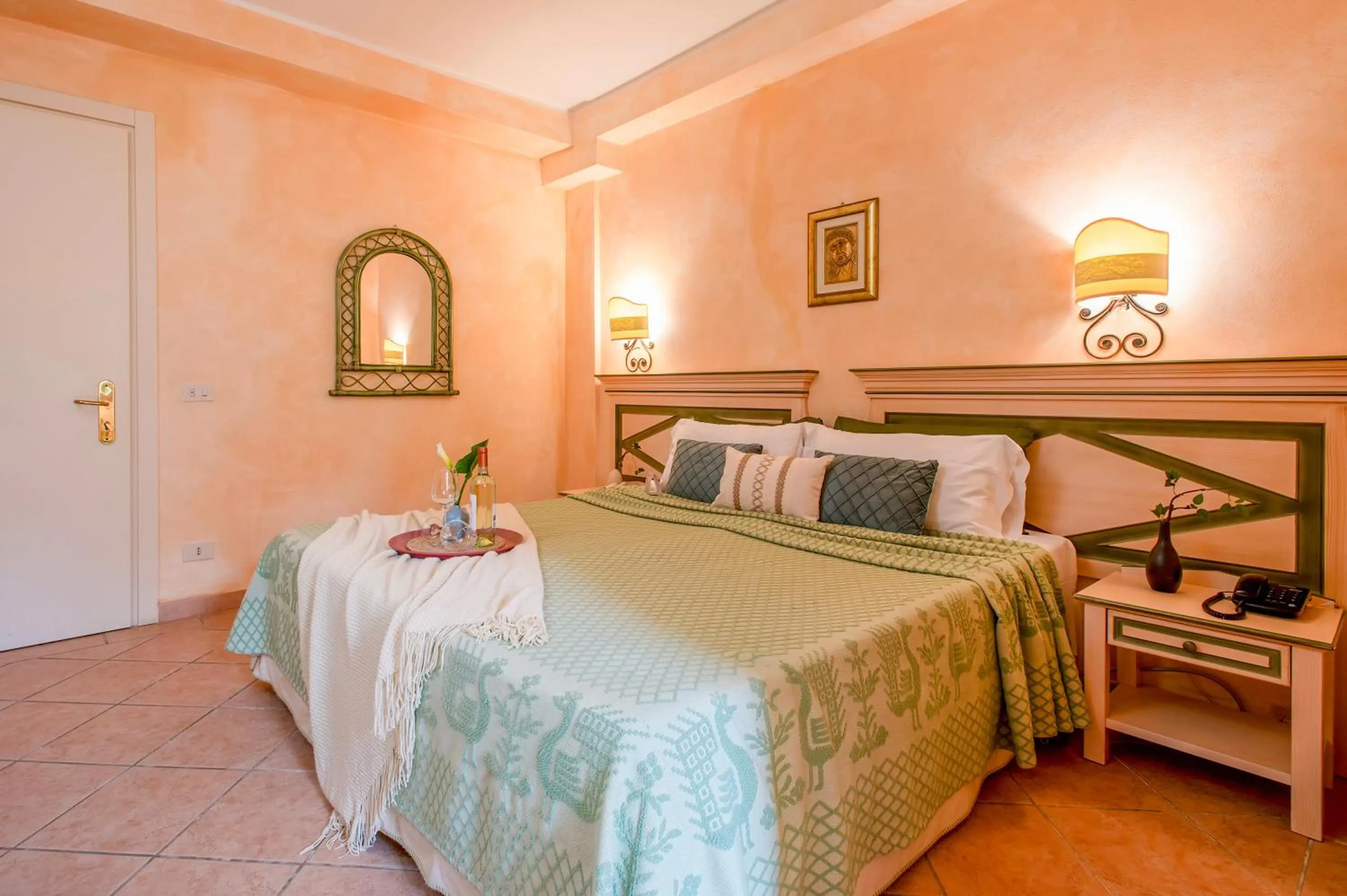 Bed in Hotel Fertilia