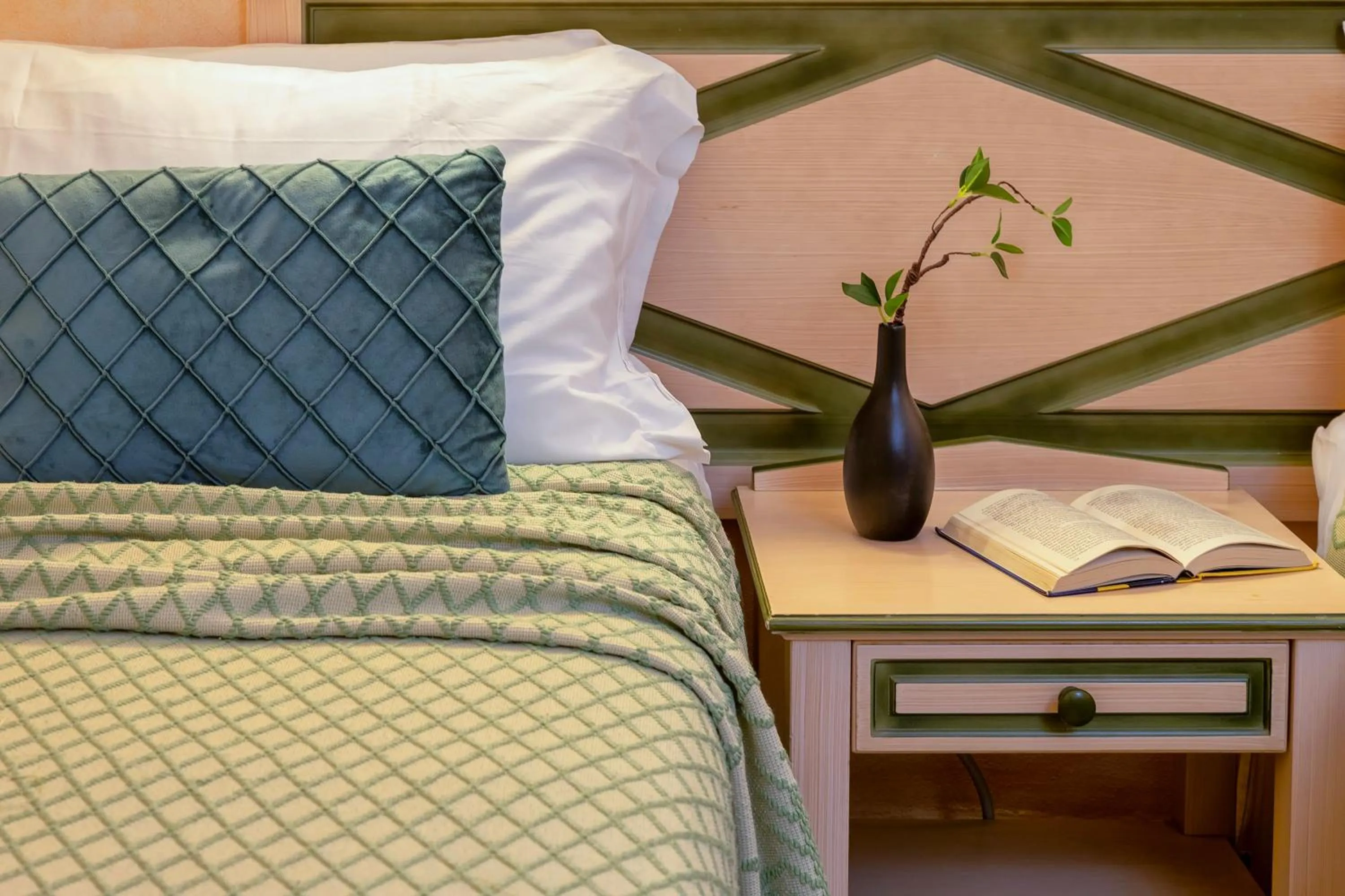 Bed in Hotel Fertilia