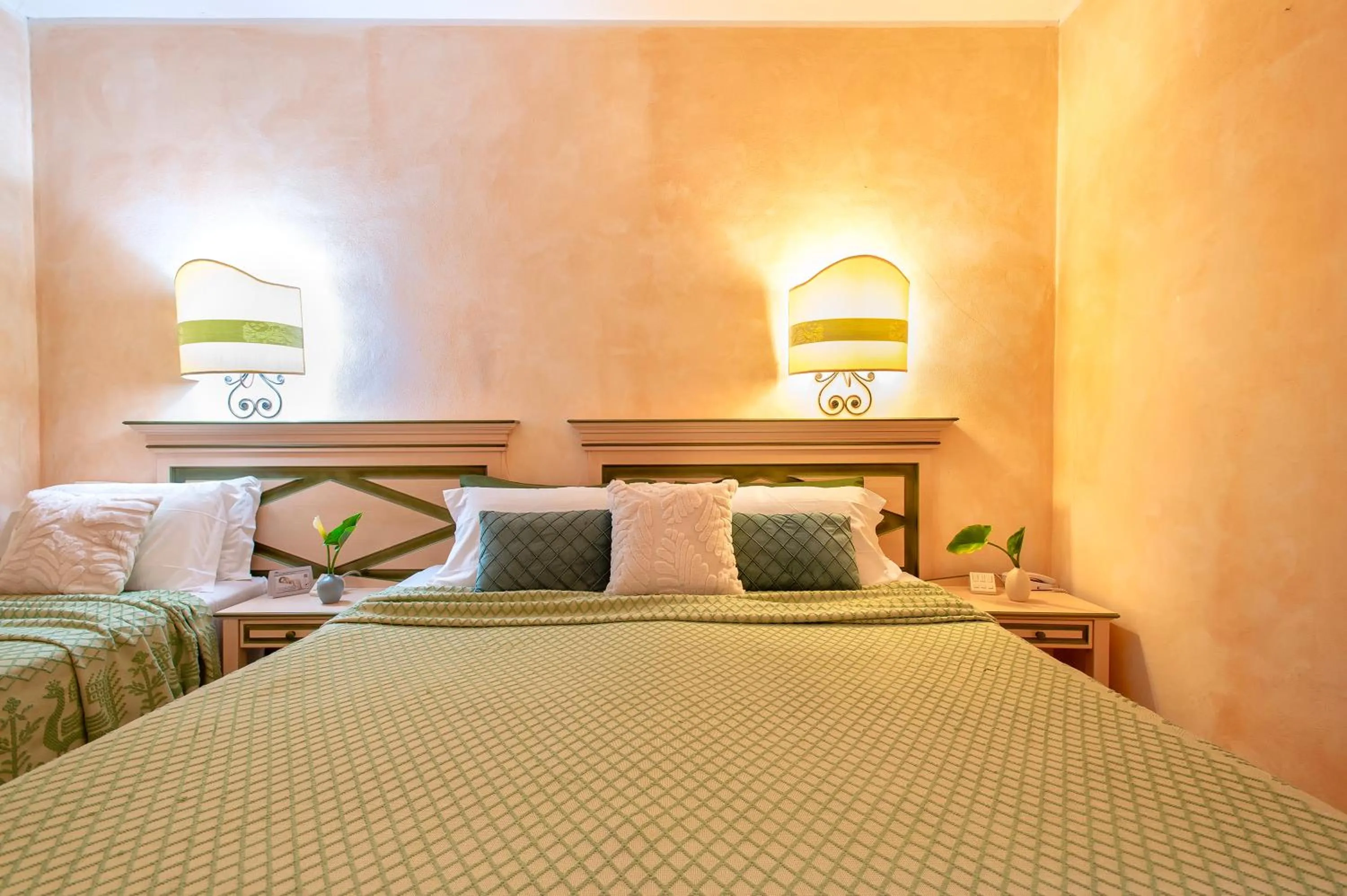 Bed in Hotel Fertilia