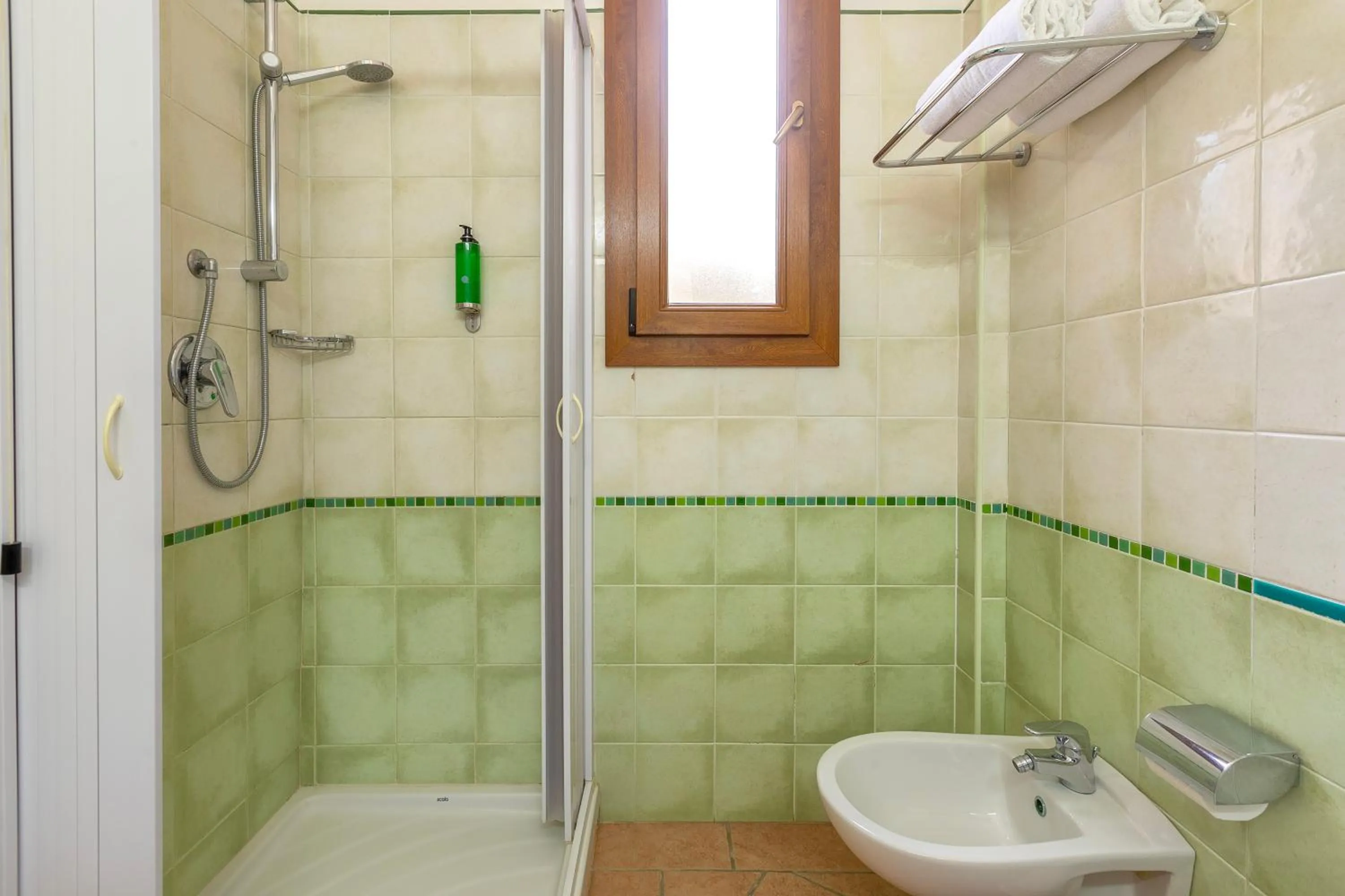 Shower in Hotel Fertilia