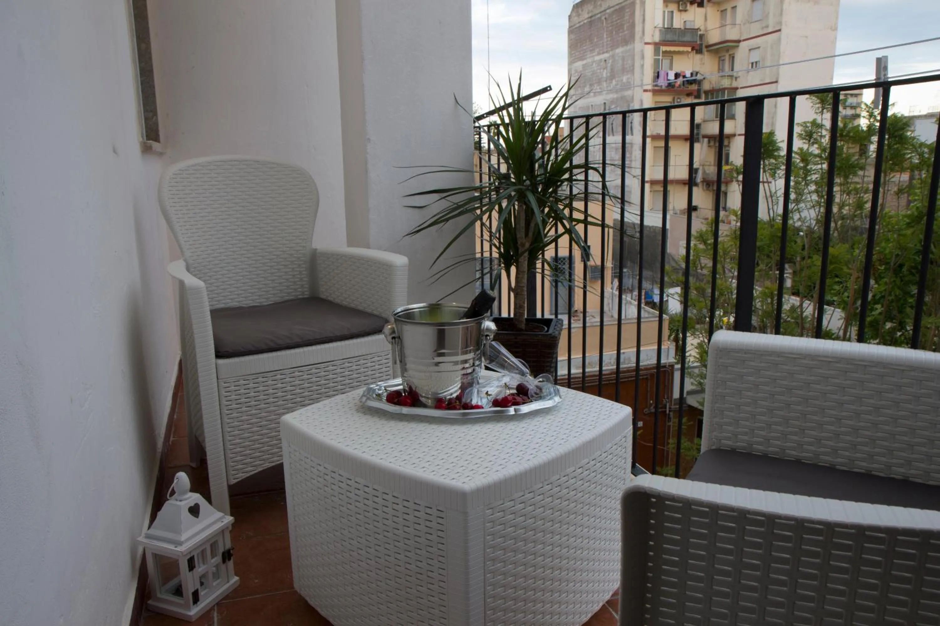 Balcony/Terrace in Home Syrakos B&B