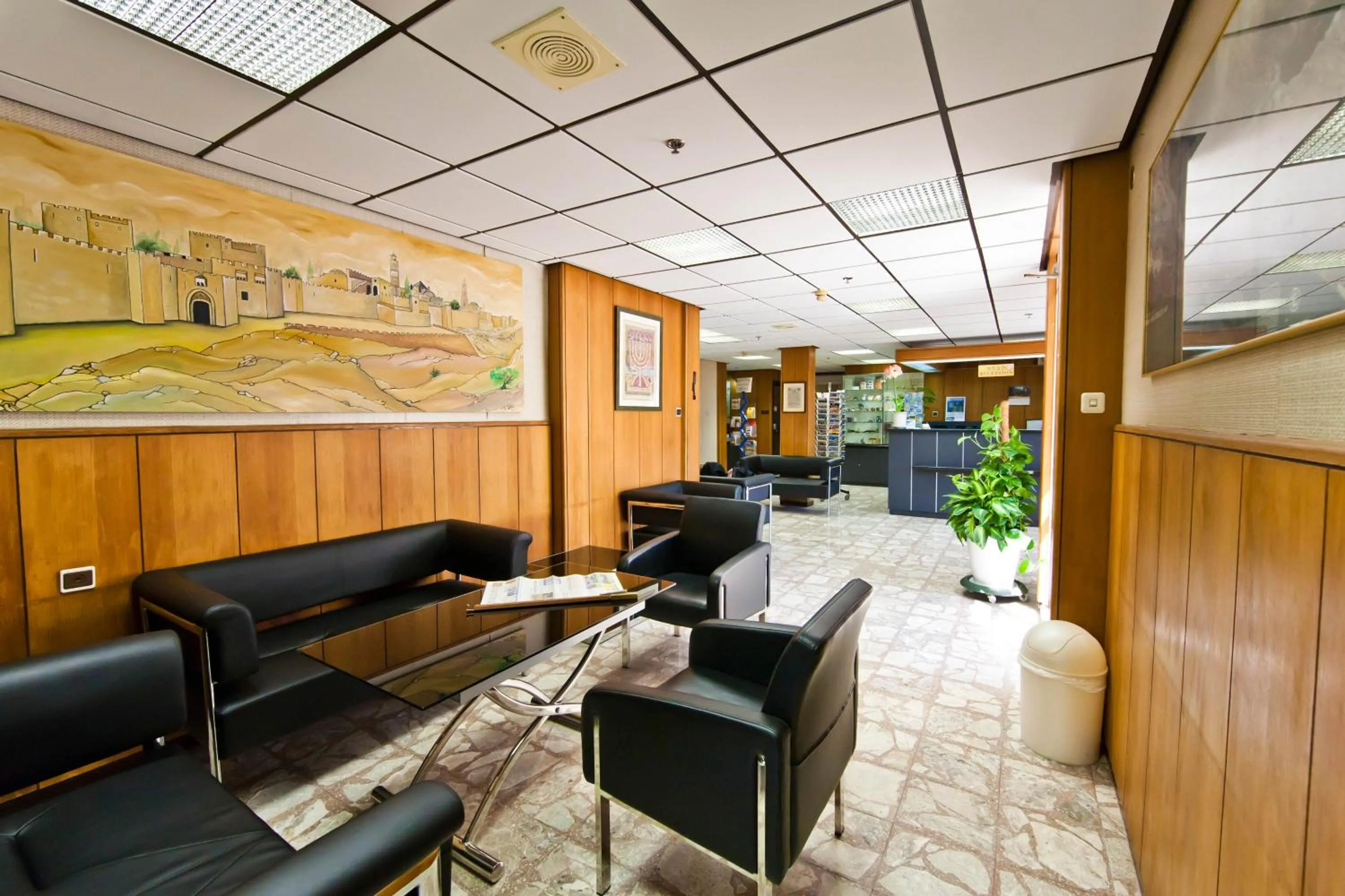 Lobby or reception in Beth-Shalom