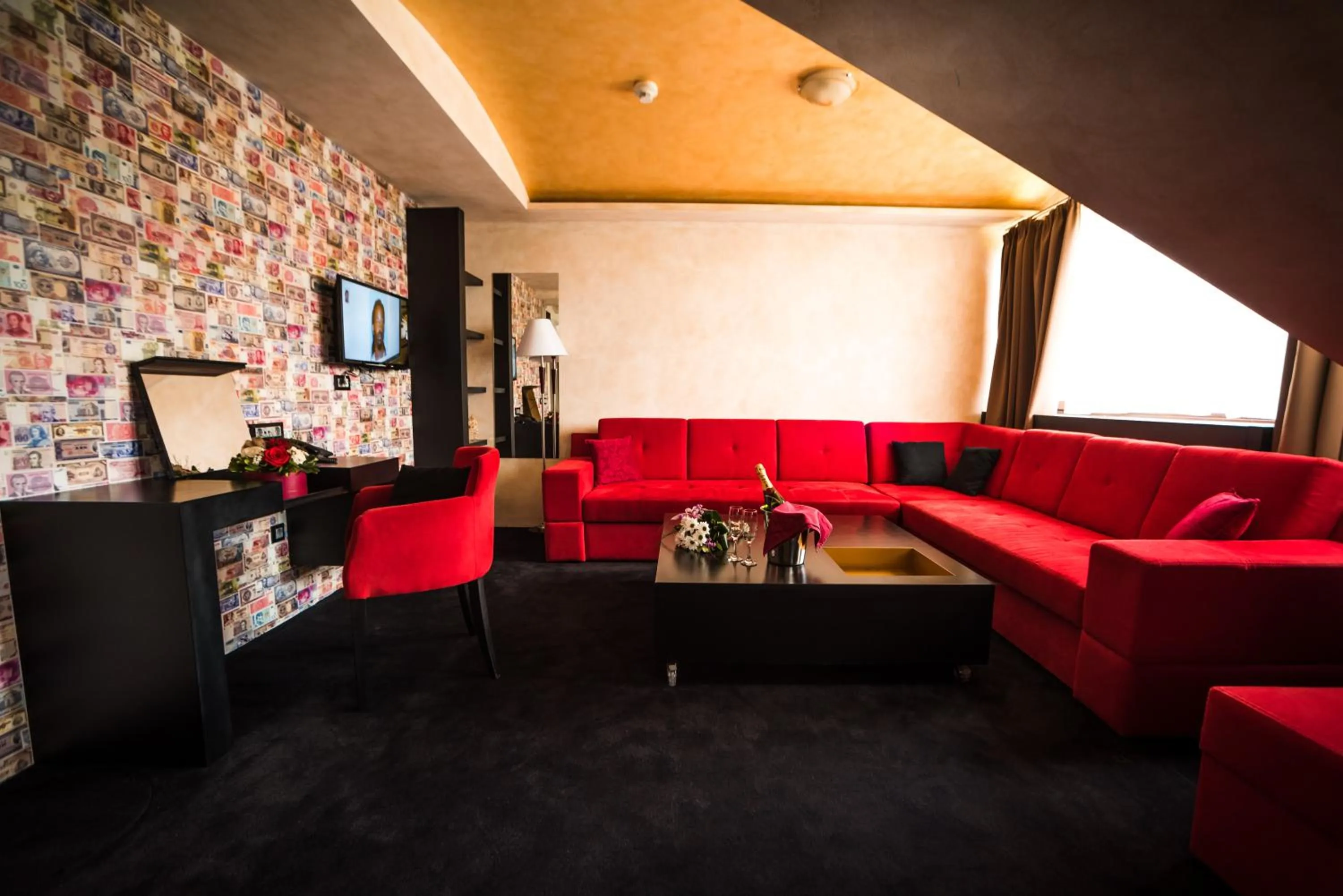 Living room in Hotel Lavina