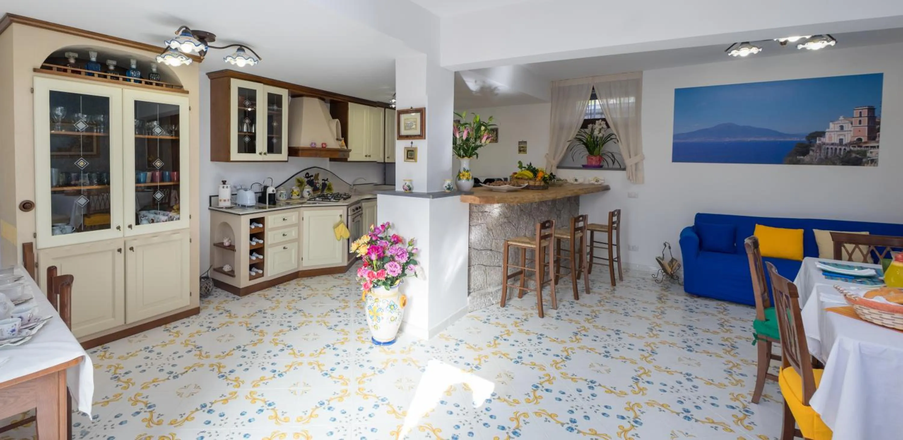 Communal kitchen in Vivere a colori