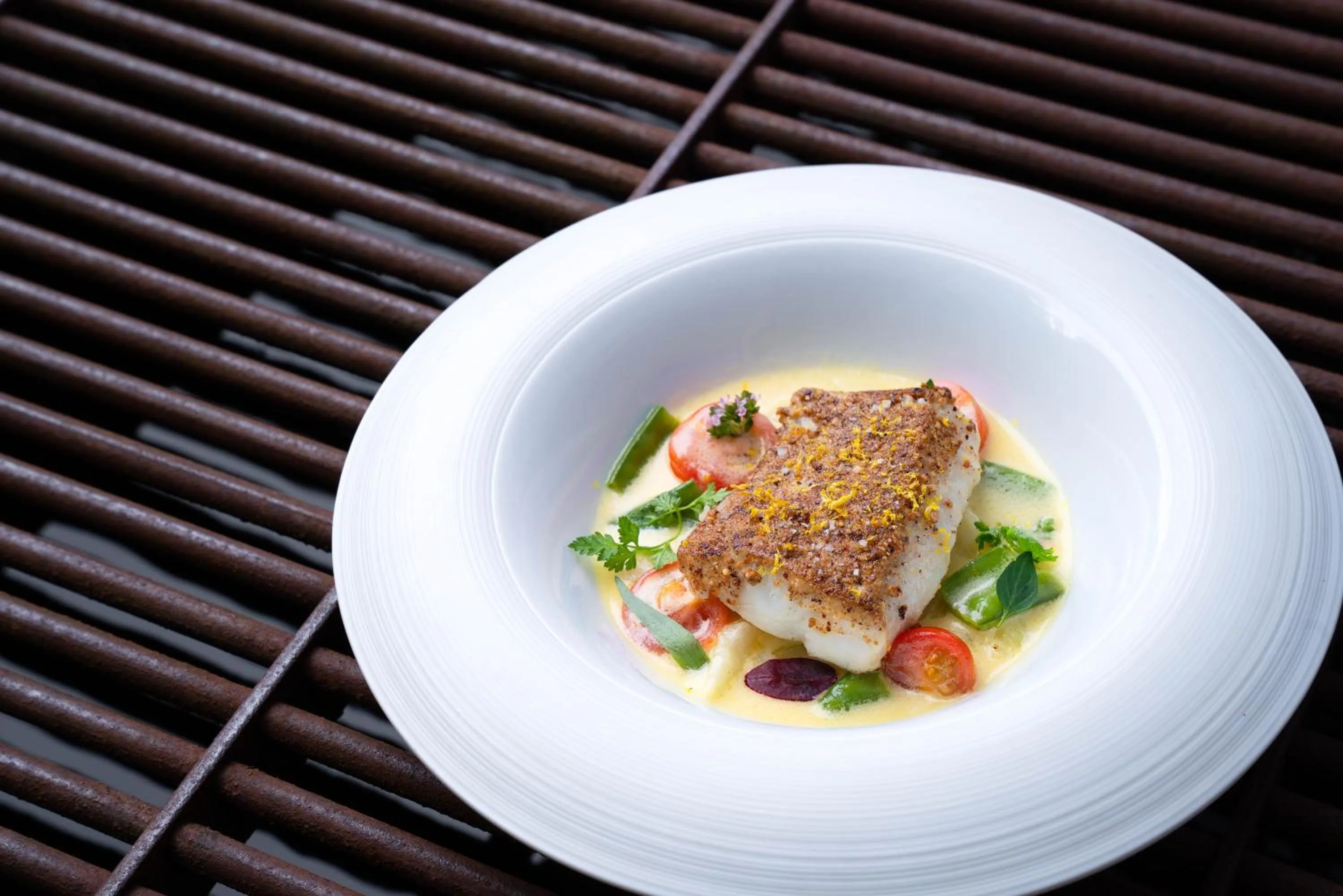 Food in Auberge de la Source - Hôtel de Charme, Collection Saint-Siméon