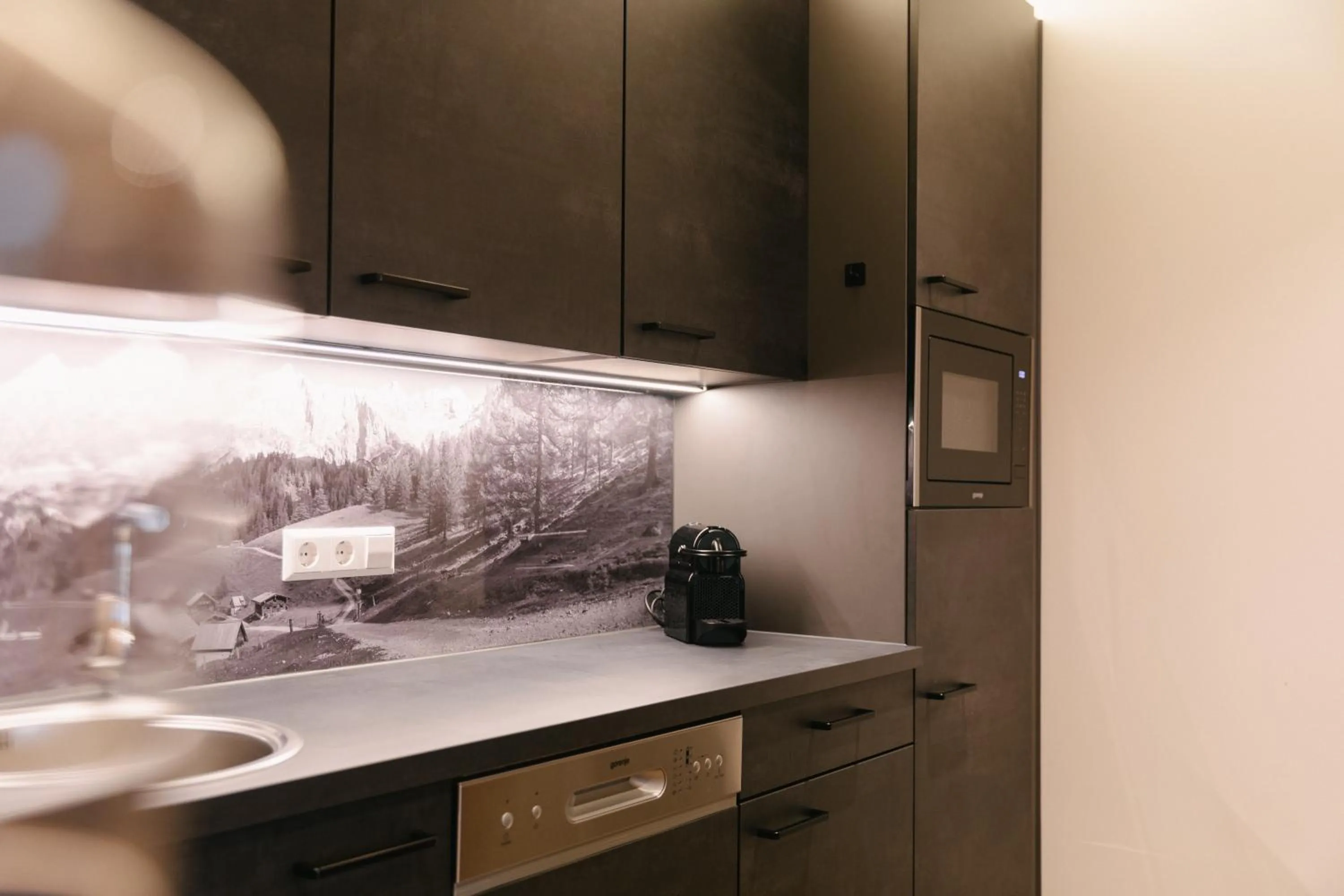 Kitchen or kitchenette in Chalet Village by Apart4you