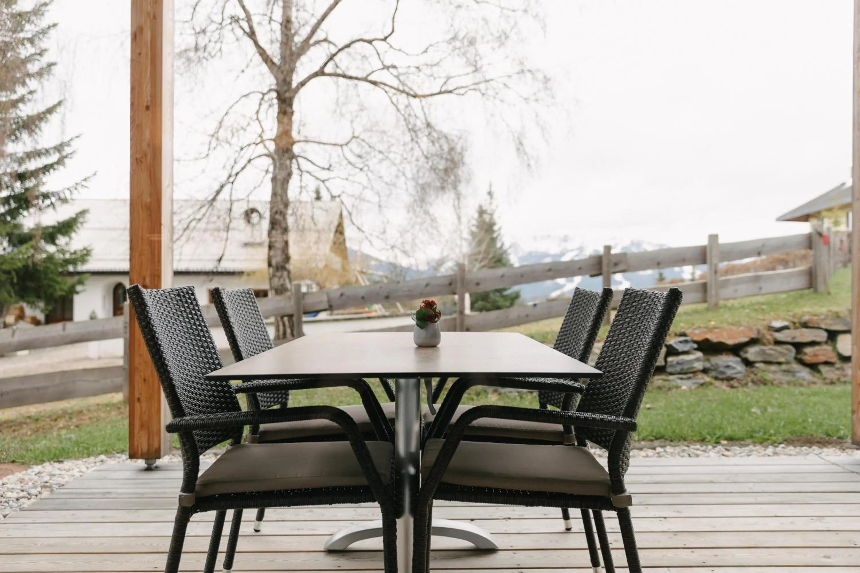 Balcony/Terrace in Chalet Village by Apart4you