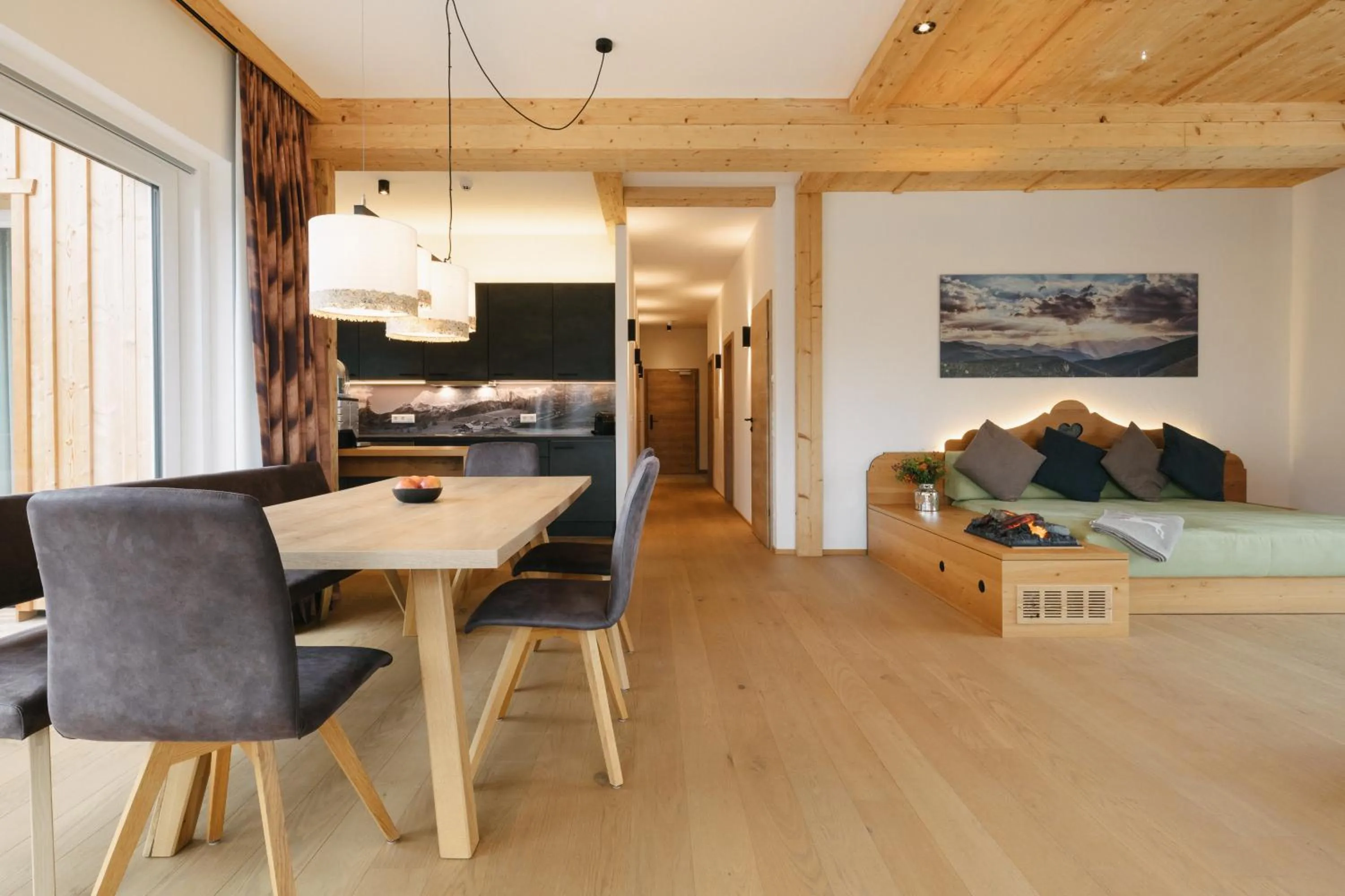 Living room in Chalet Village by Apart4you