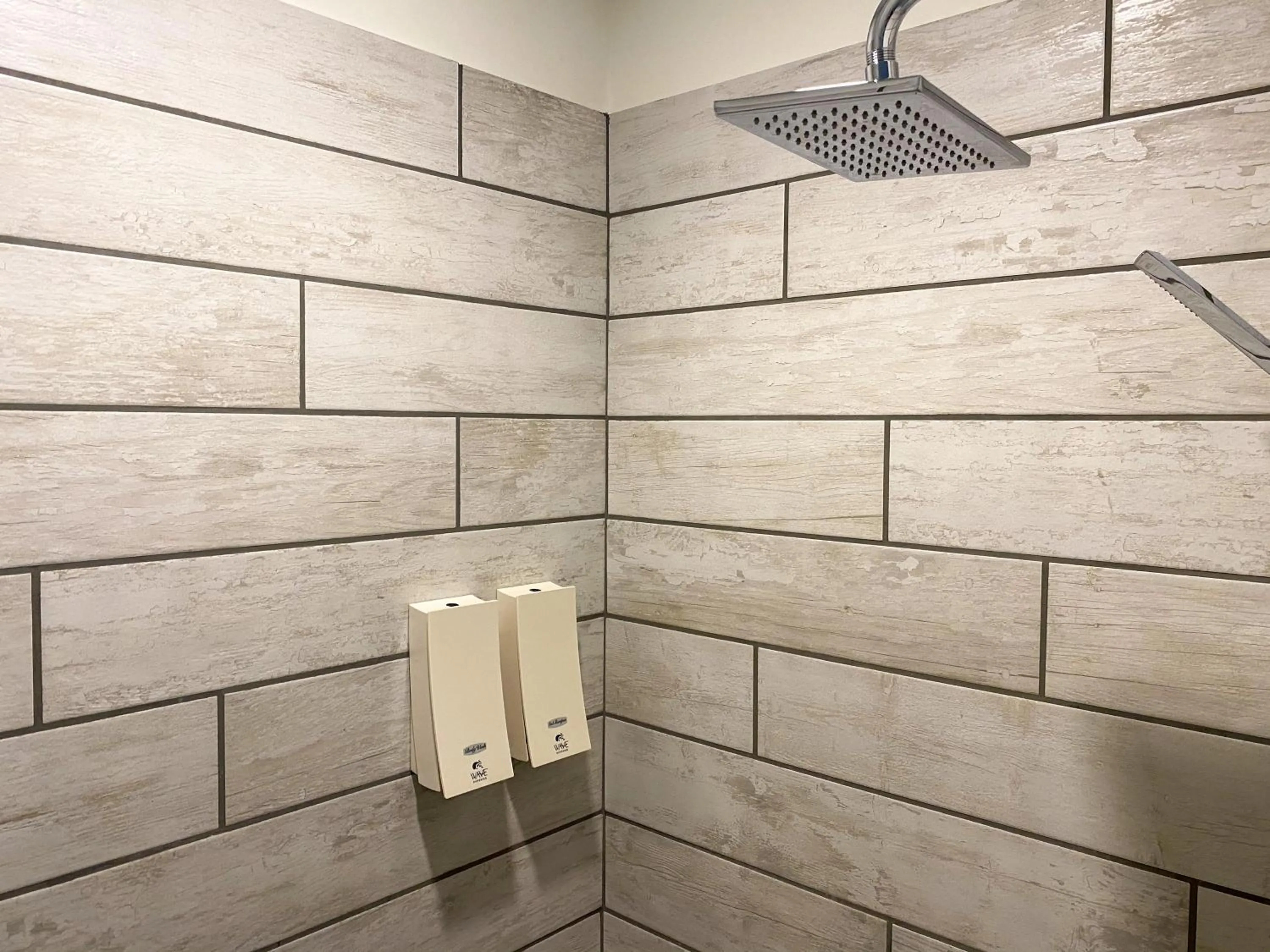 Shower in The Rooms at Woody Point