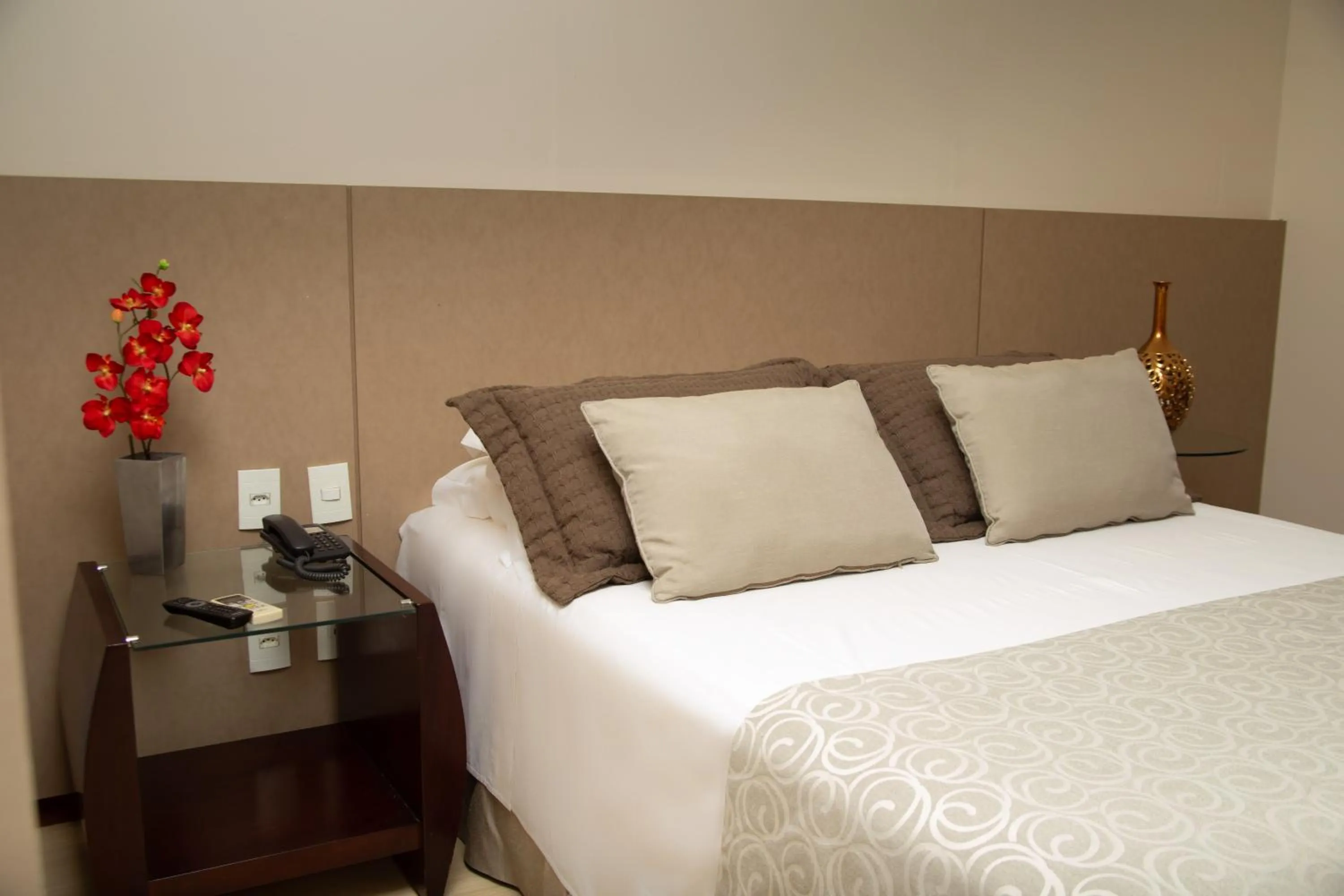 Decorative detail, Bed in Mara Turismo Hotel