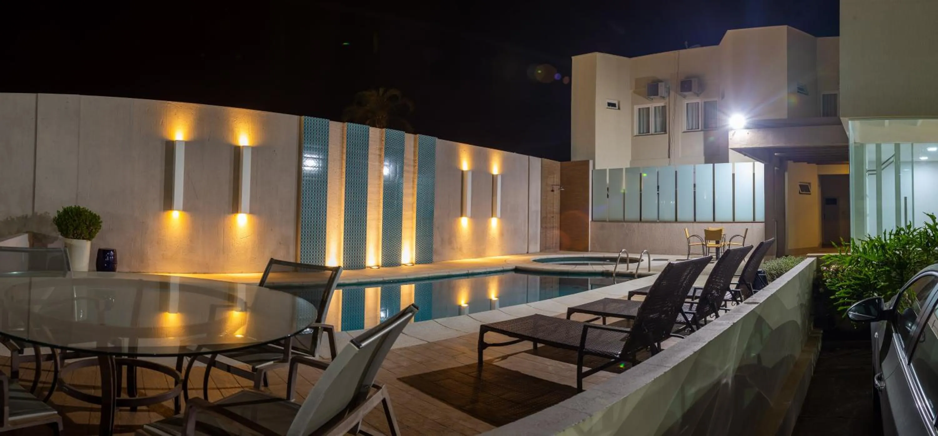 Swimming pool in Mara Turismo Hotel