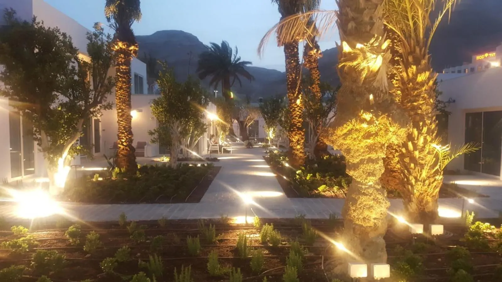 Garden in Herbert Samuel Milos Dead Sea