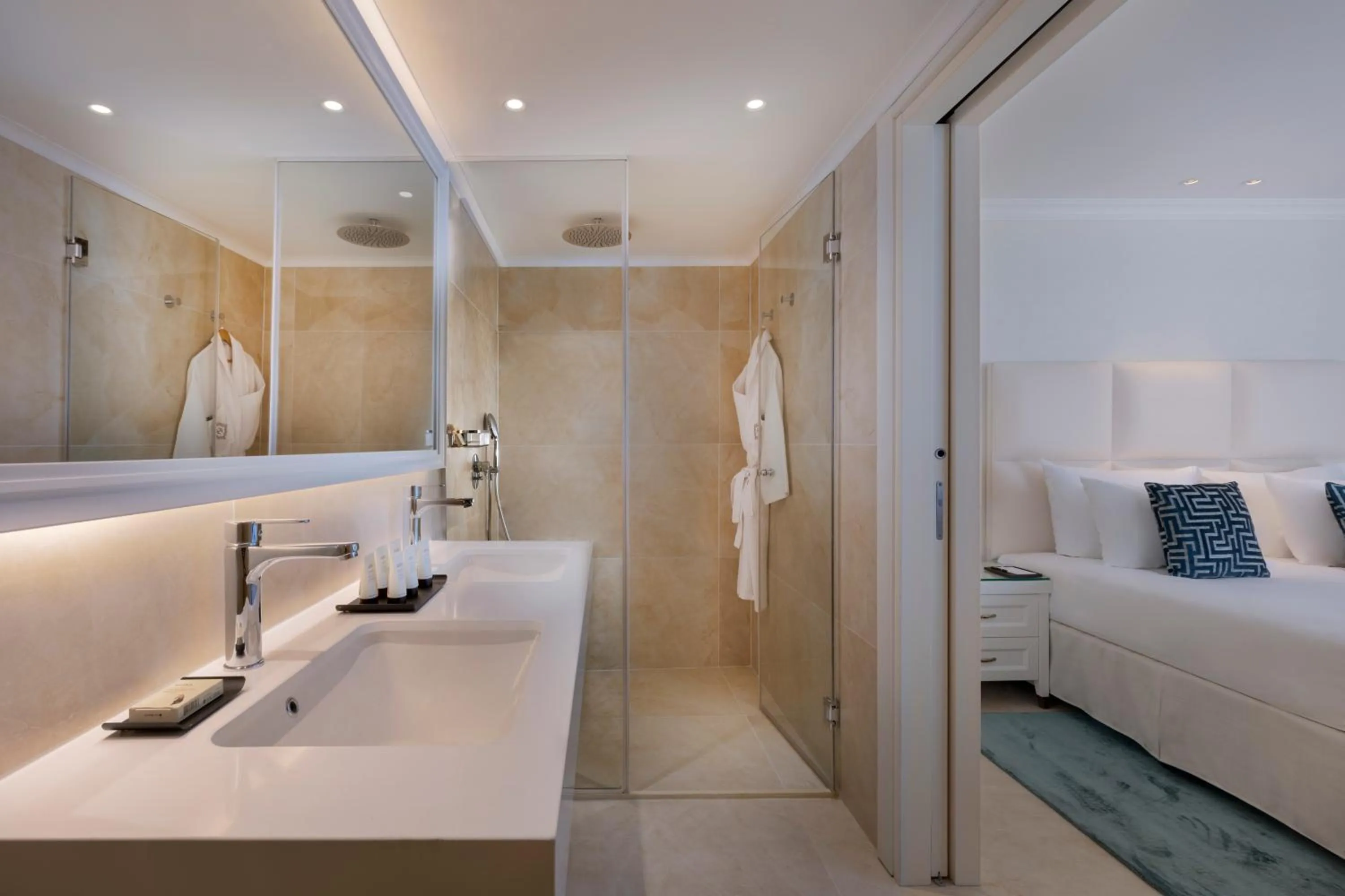 Bed in Herbert Samuel Milos Dead Sea