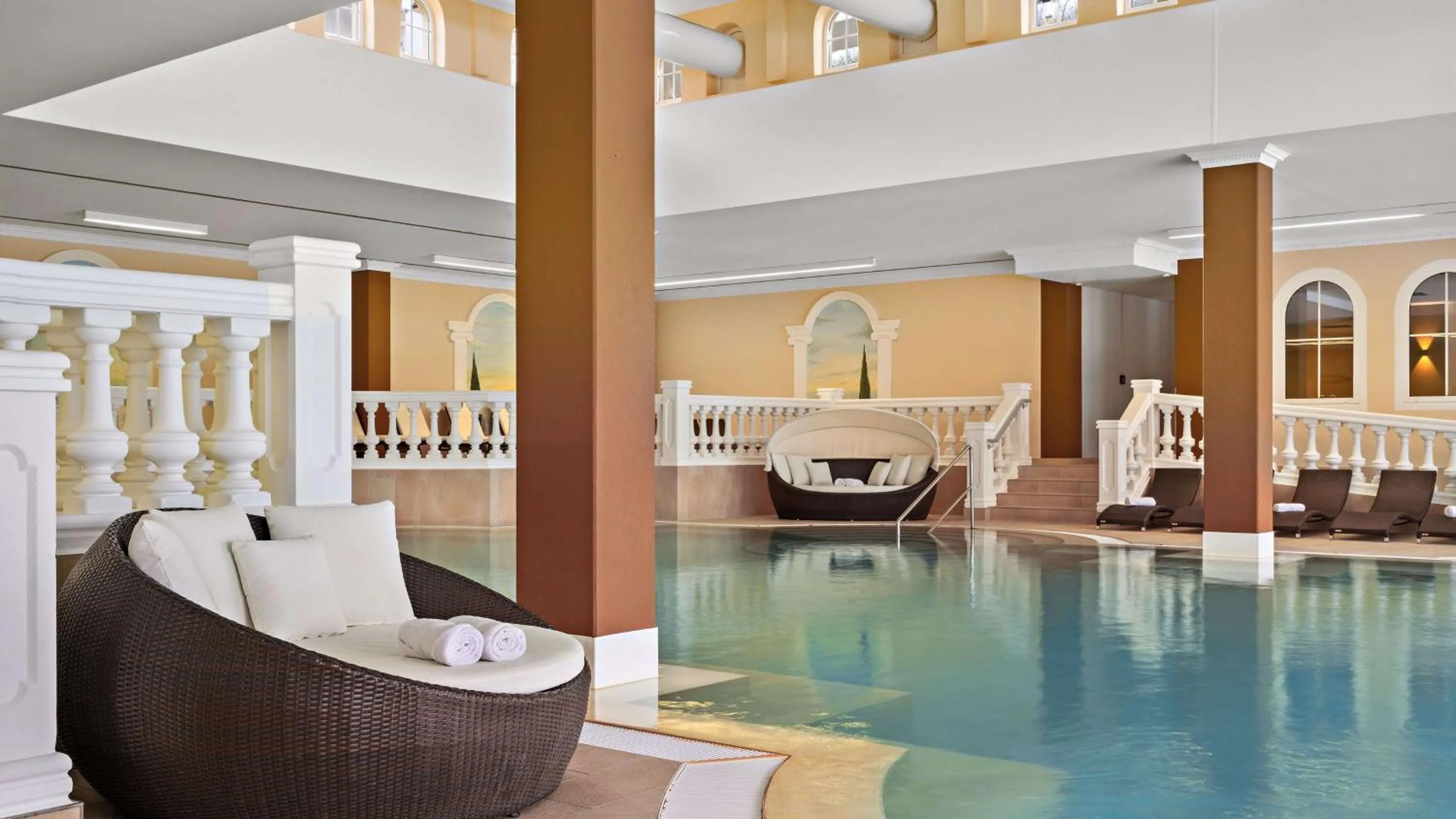 Pool view in Dorint MARC AUREL Spa & Golf Resort