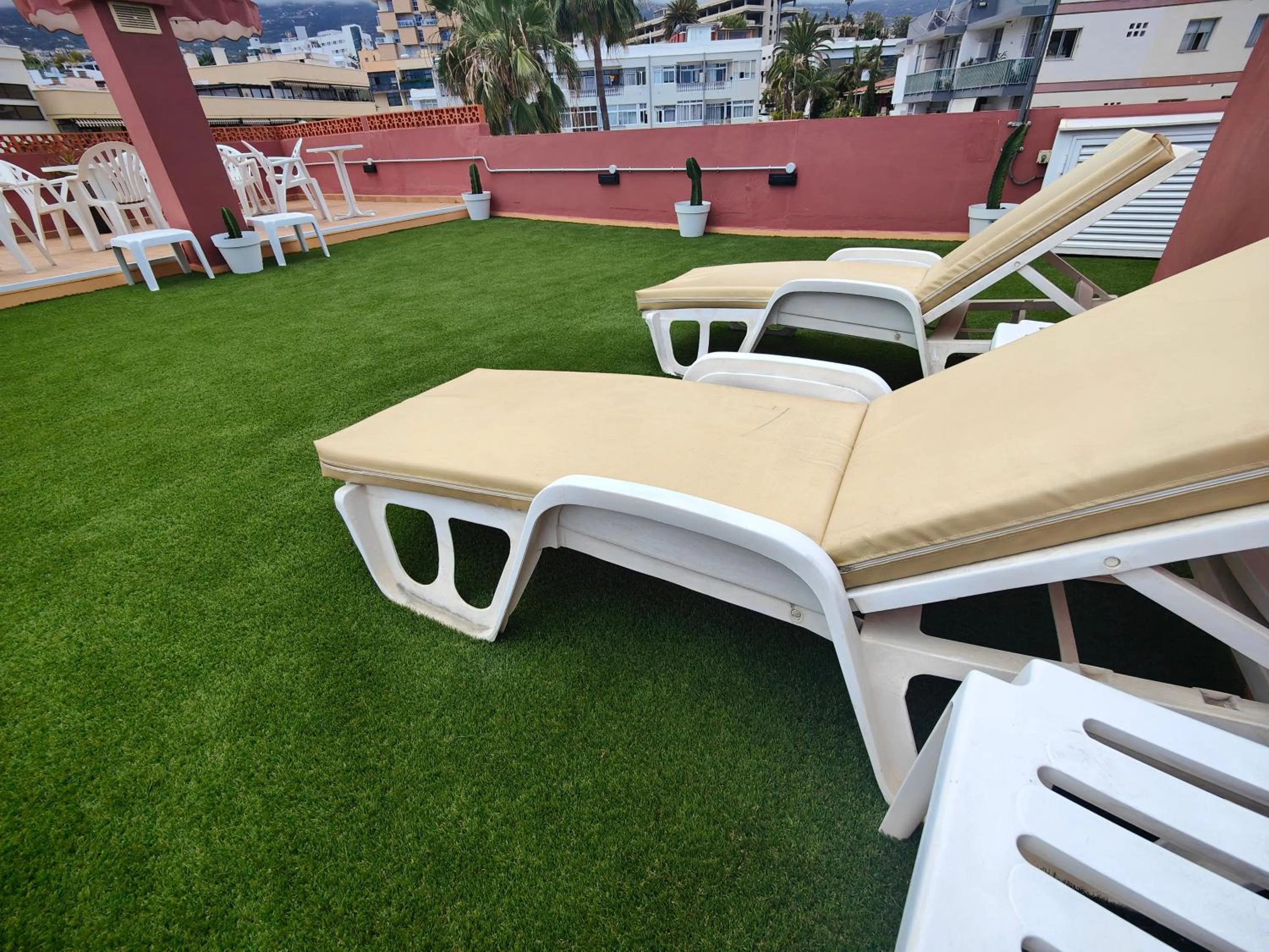 Patio in Hotel Don Cándido