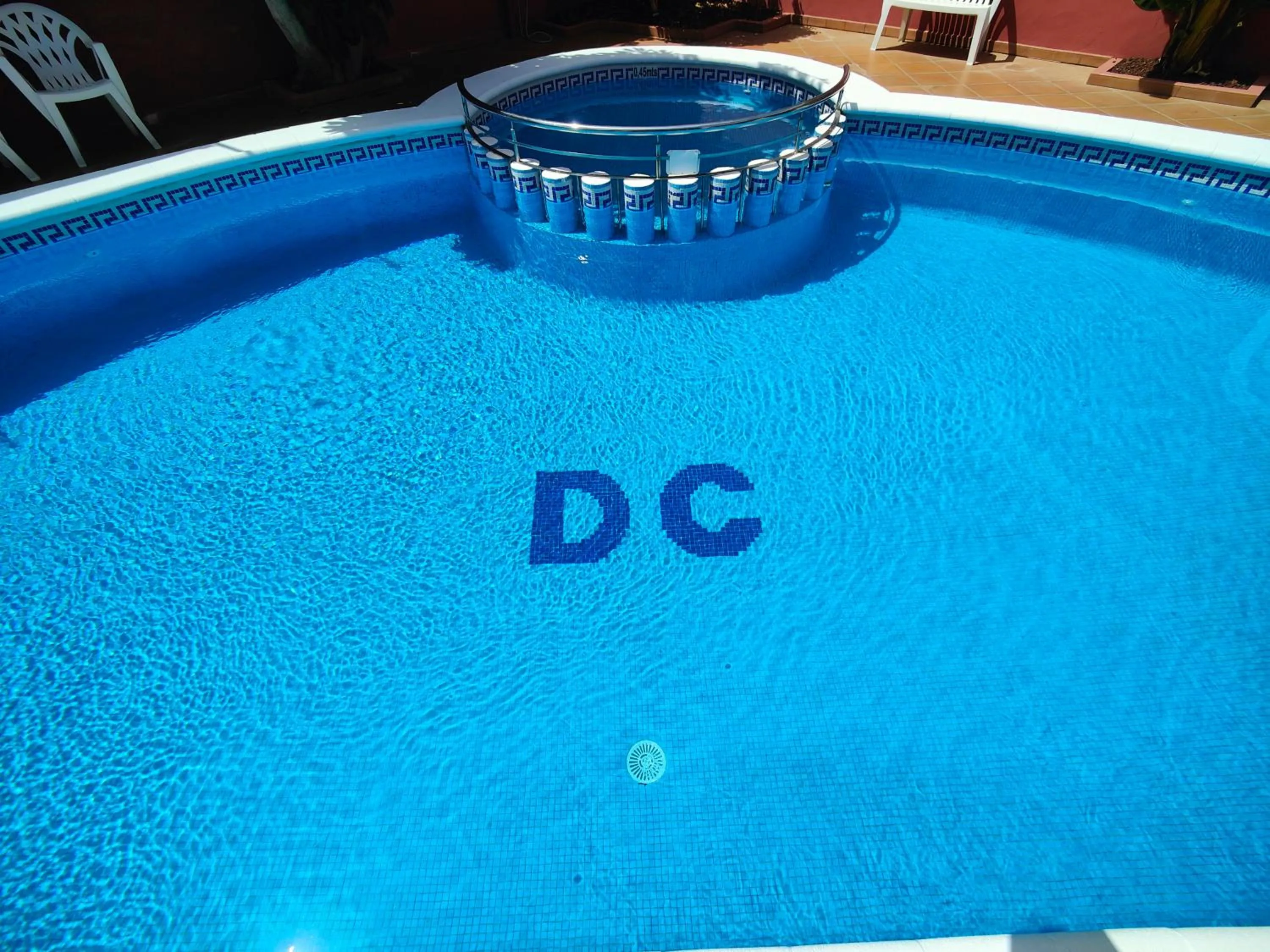 Swimming pool in Hotel Don Cándido