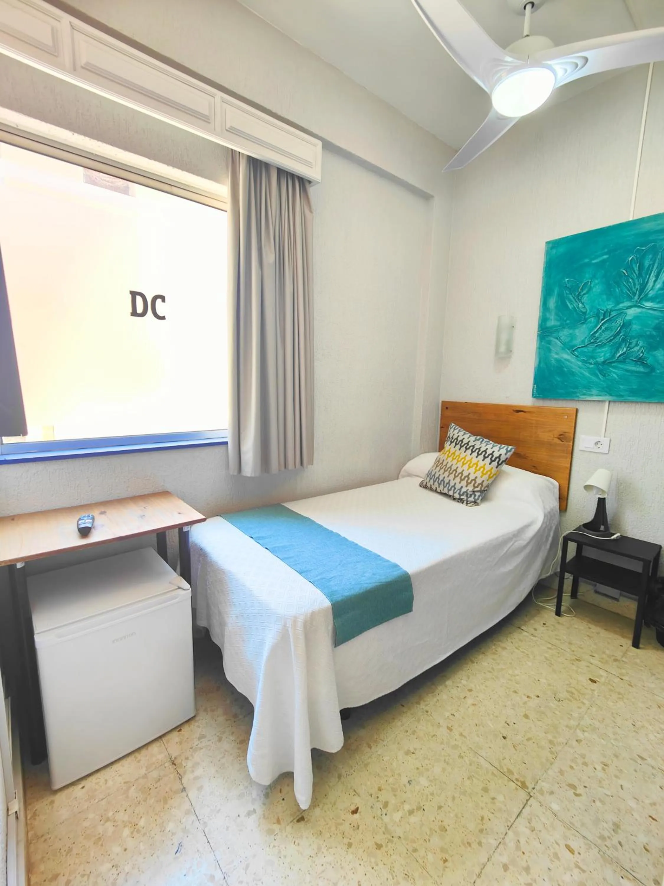 Bed in Hotel Don Cándido