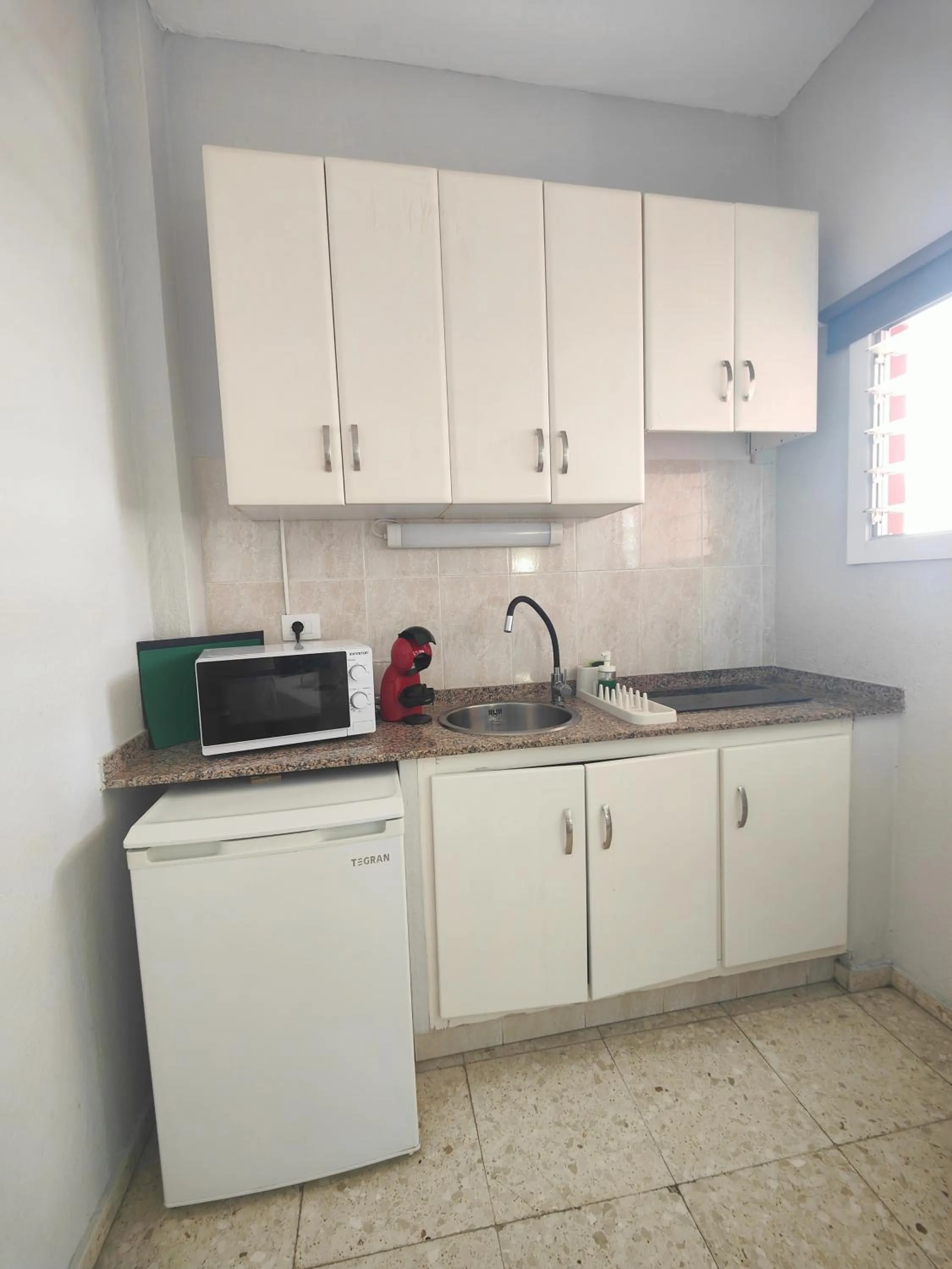 Kitchen or kitchenette in Hotel Don Cándido