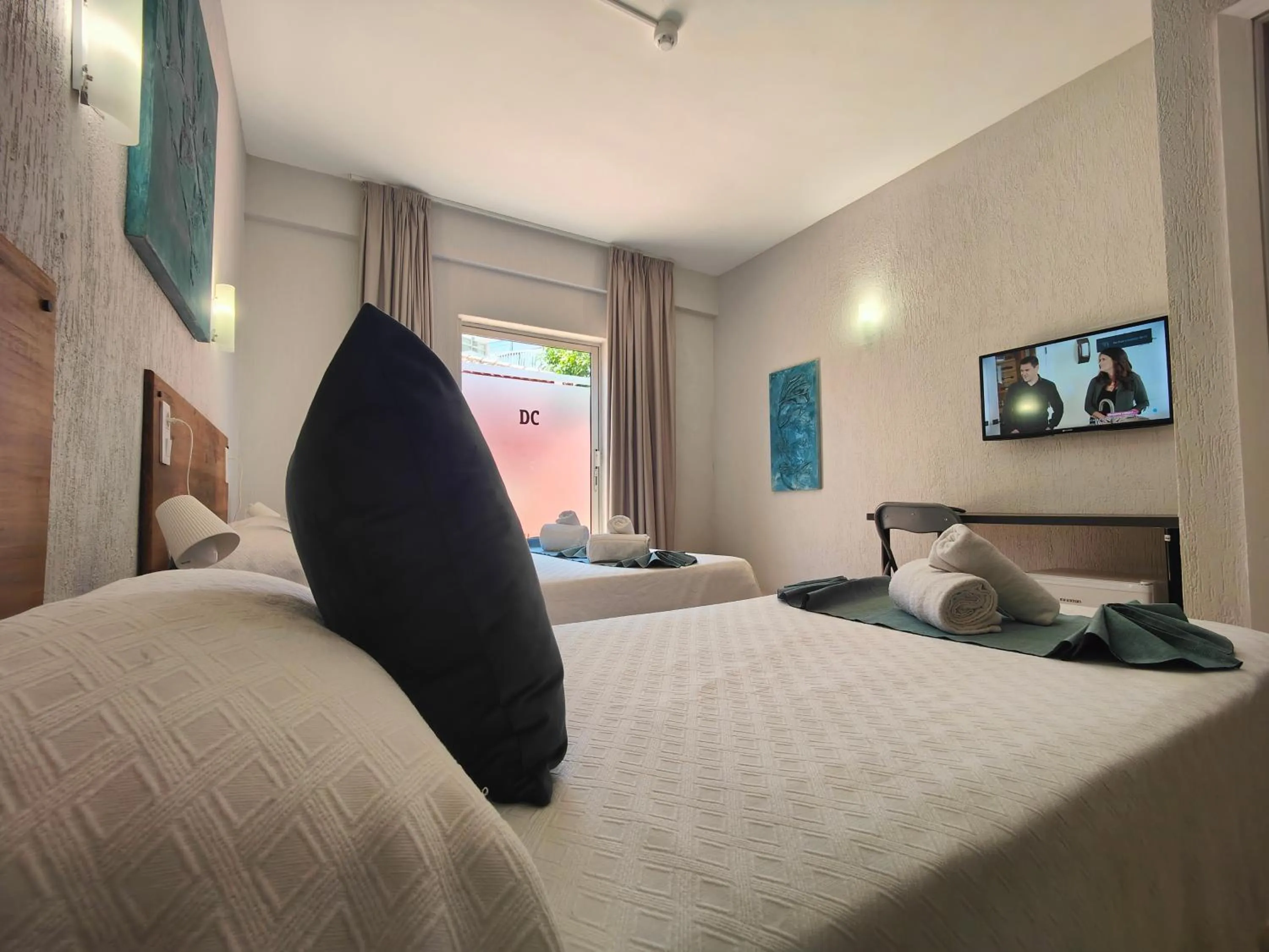 Bed in Hotel Don Cándido