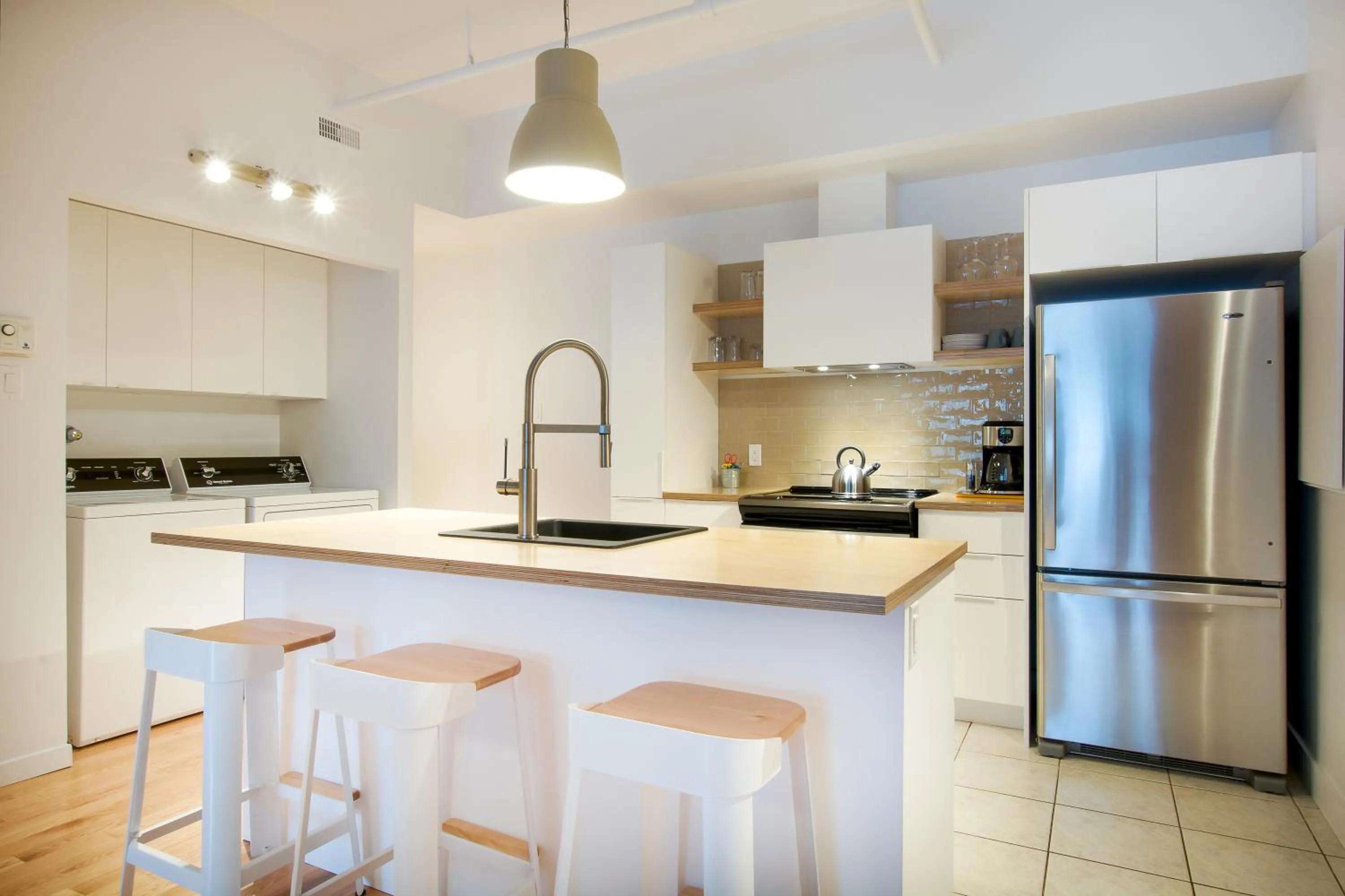 One-Bedroom Apartment with Bunk Bed SR202 in Les Lofts St-Roch - Par Les Lofts Vieux-Québec