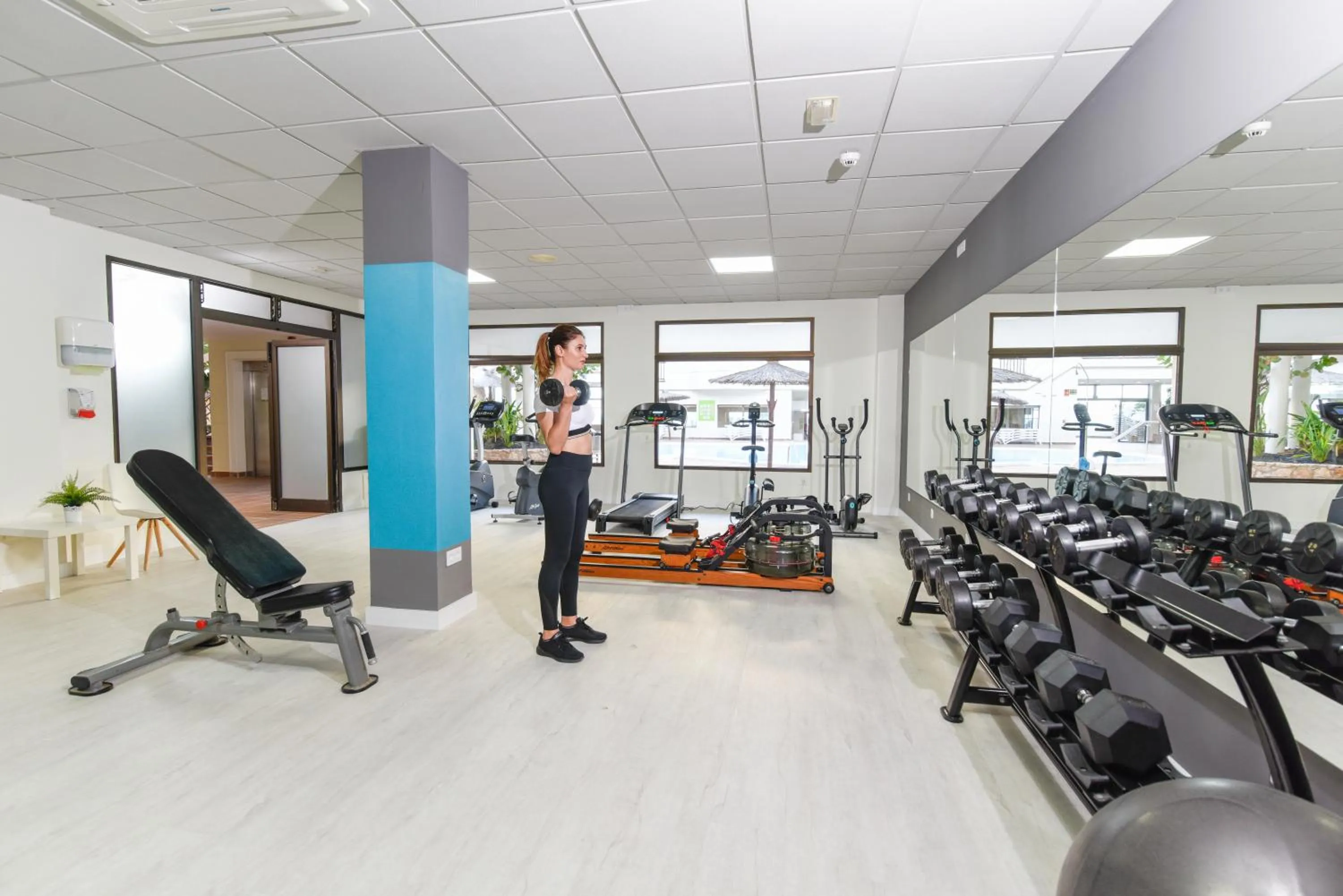 Fitness centre/facilities in Hotel Ereza Mar - Adults Only