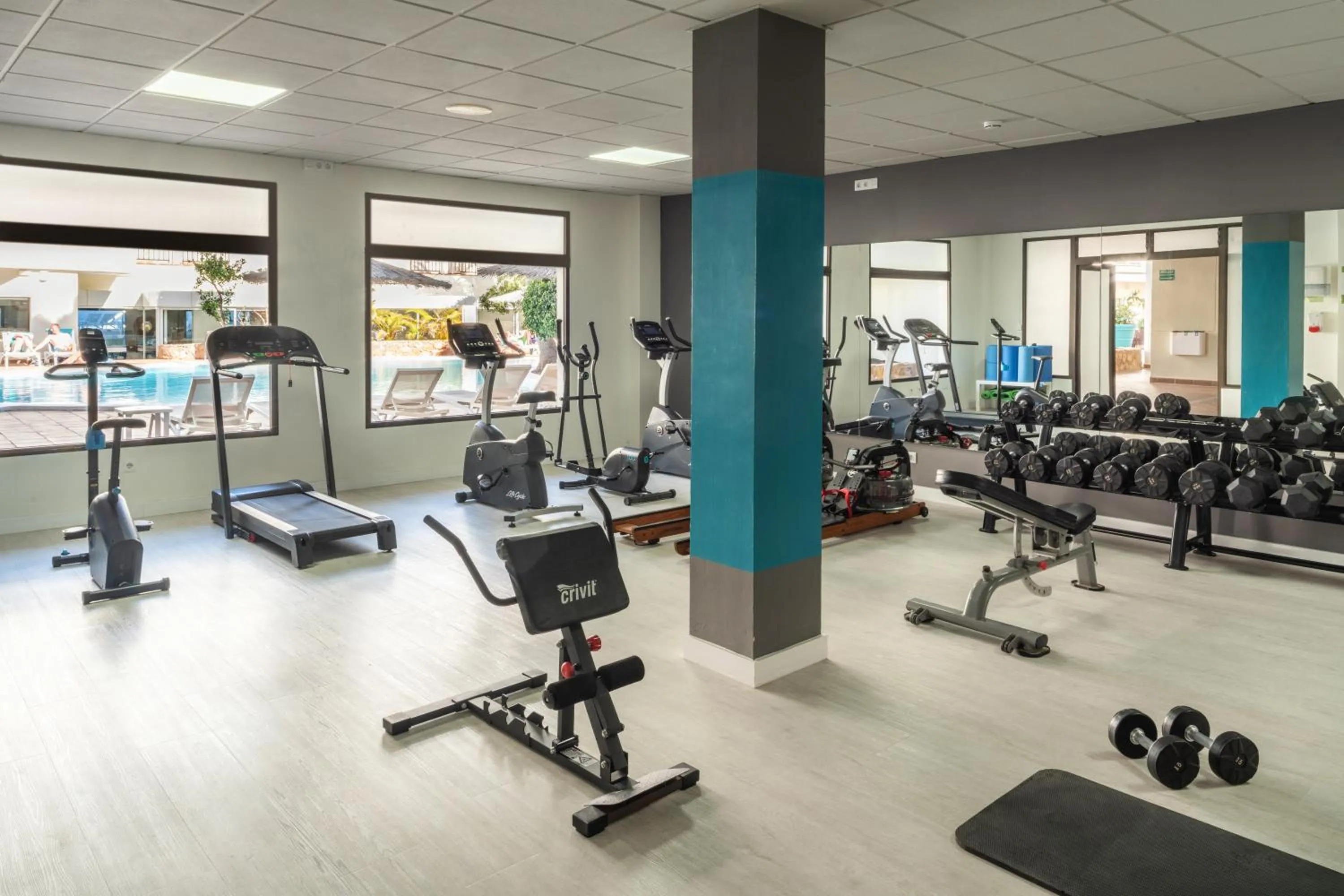 Fitness centre/facilities in Hotel Ereza Mar - Adults Only