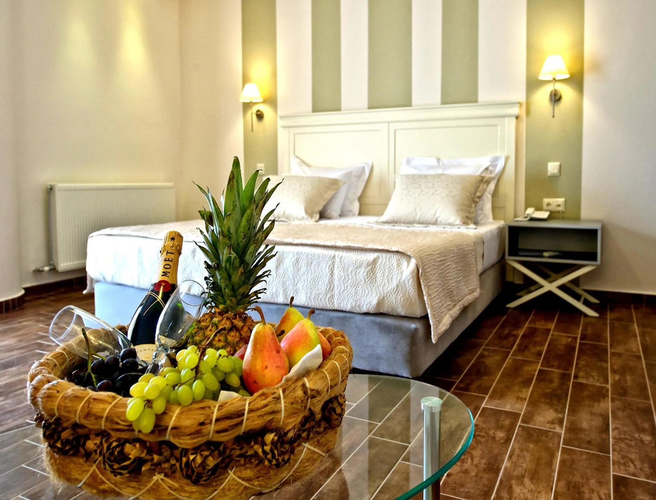 Bed in Enastron View Hotel