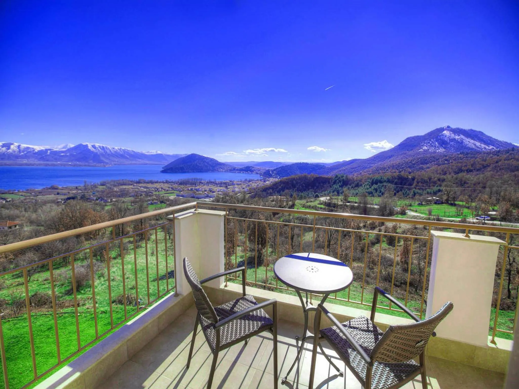 Balcony/Terrace in Enastron View Hotel