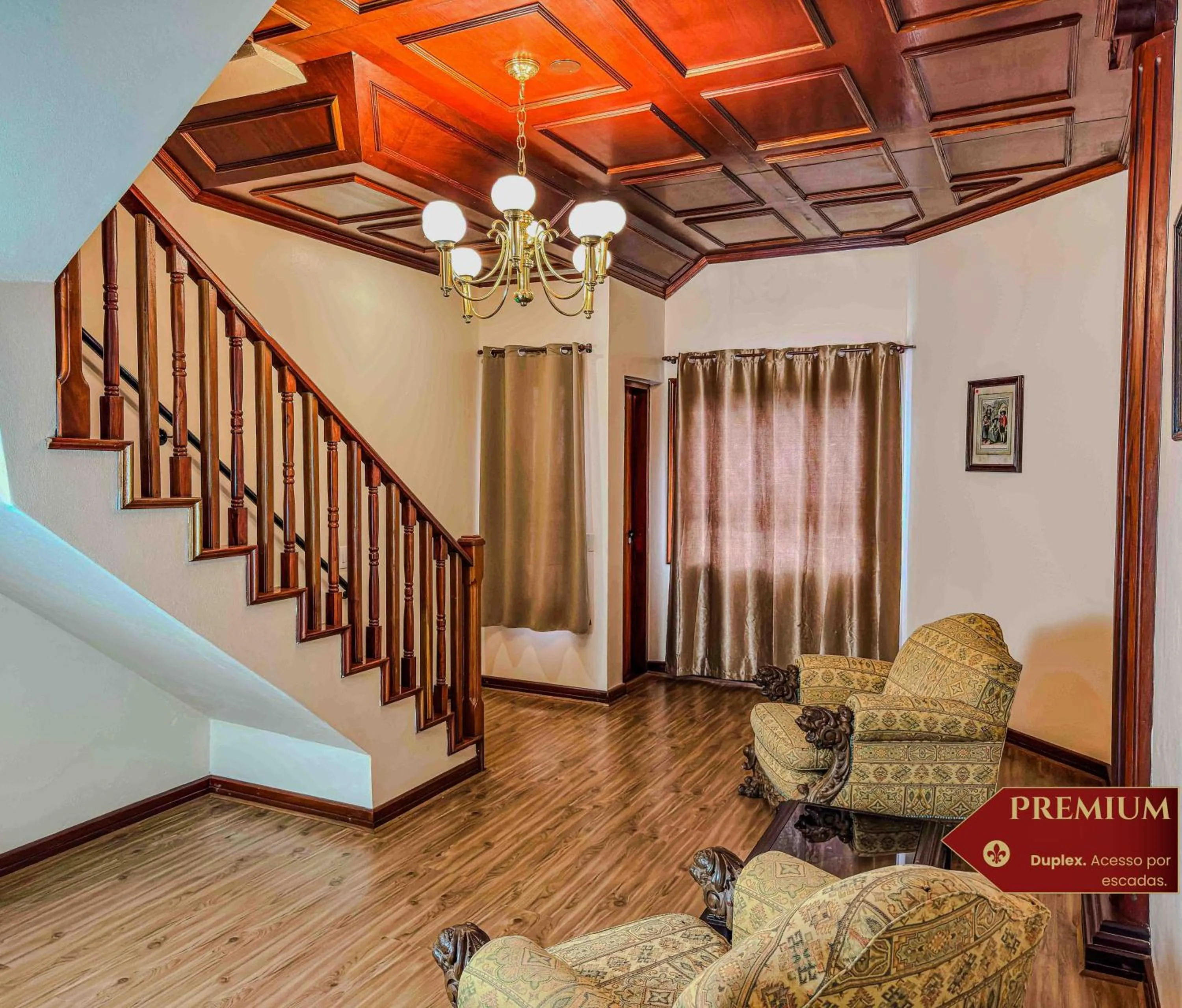Seating area in Hotel Castelo Nacional Inn Campos do Jordão