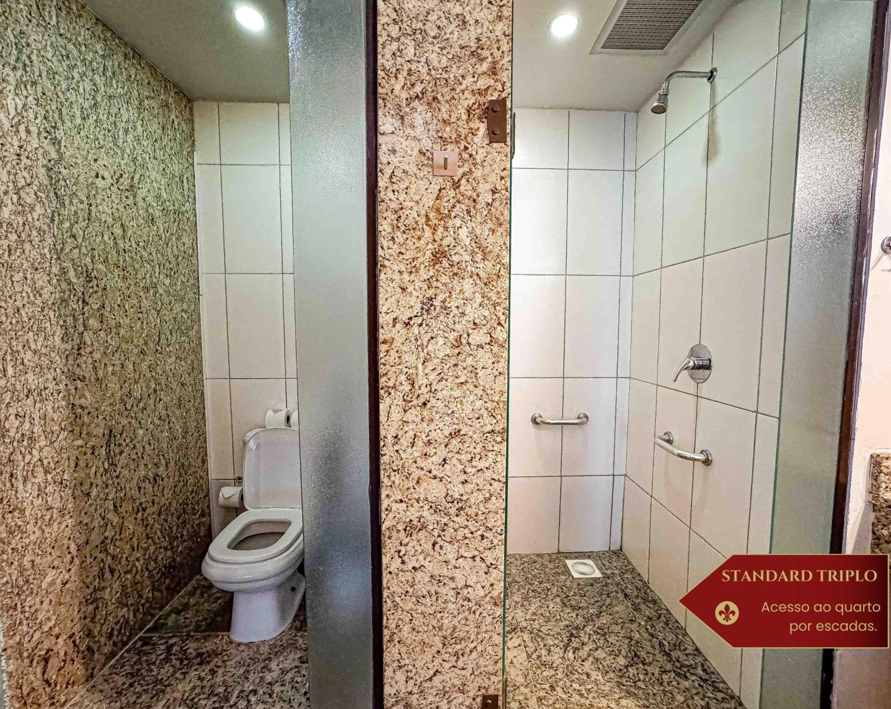 Bathroom in Hotel Castelo Nacional Inn Campos do Jordão