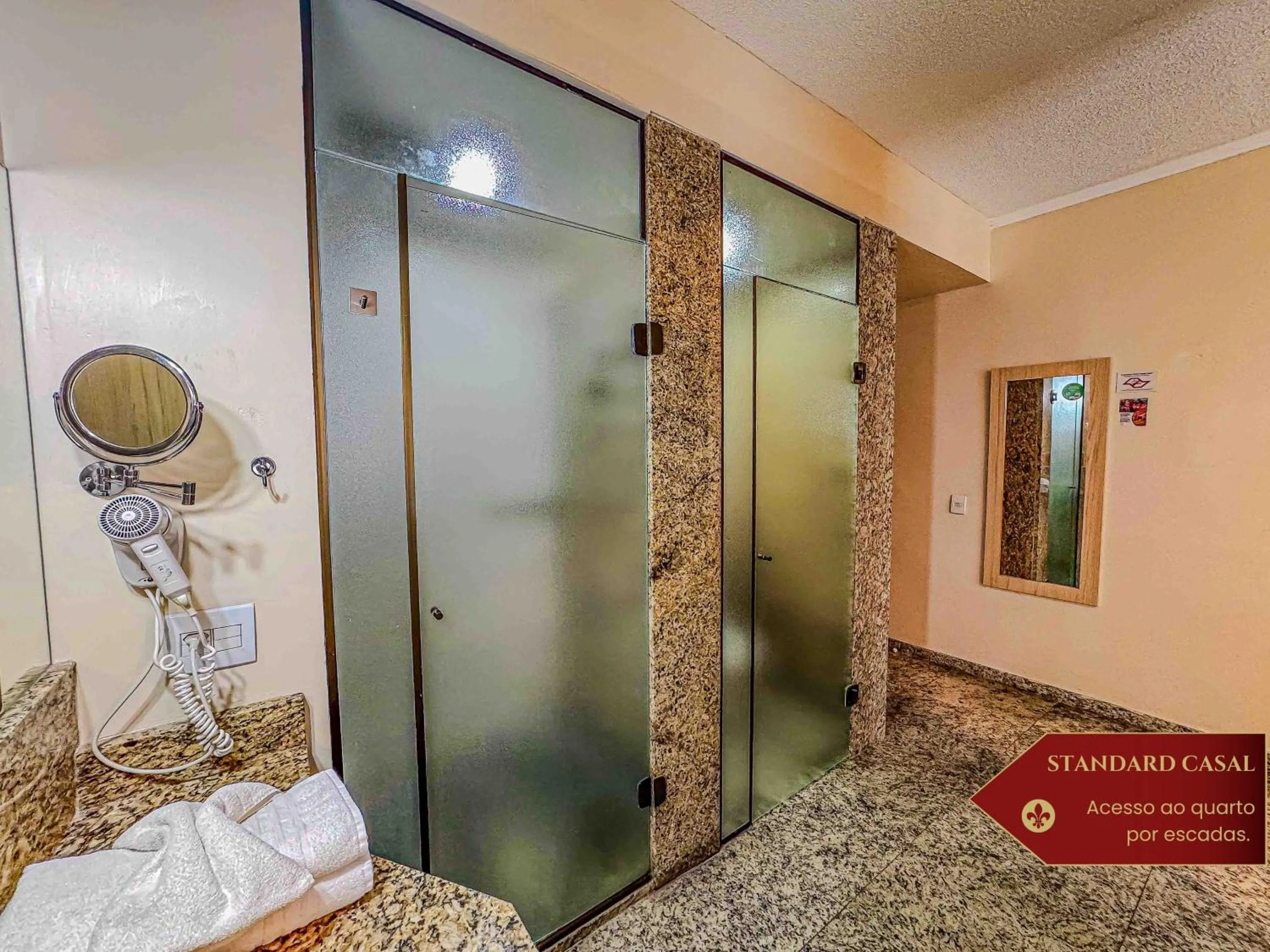 Bathroom in Hotel Castelo Nacional Inn Campos do Jordão