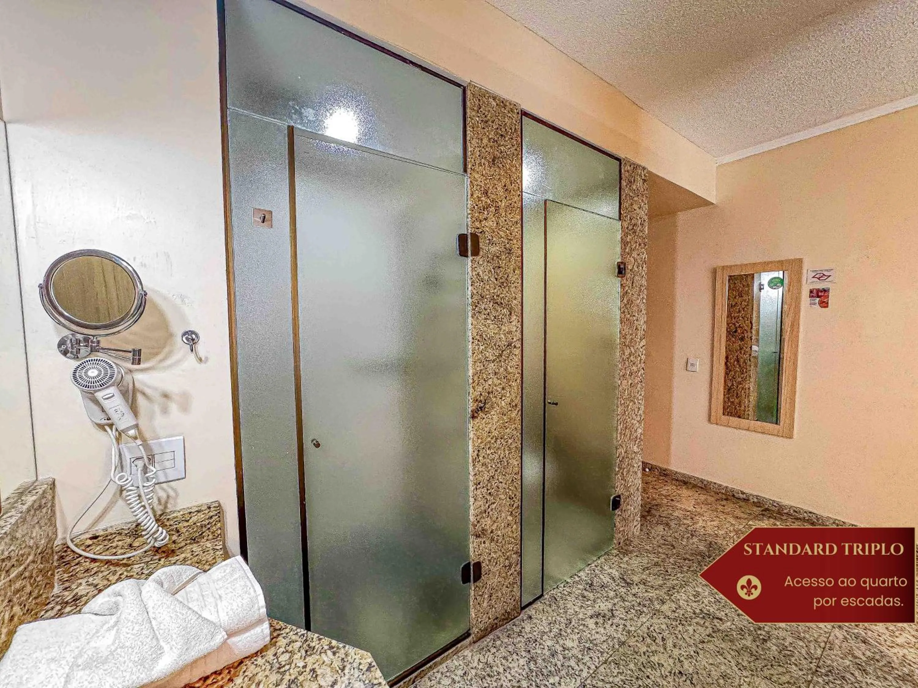 Bathroom in Hotel Castelo Nacional Inn Campos do Jordão