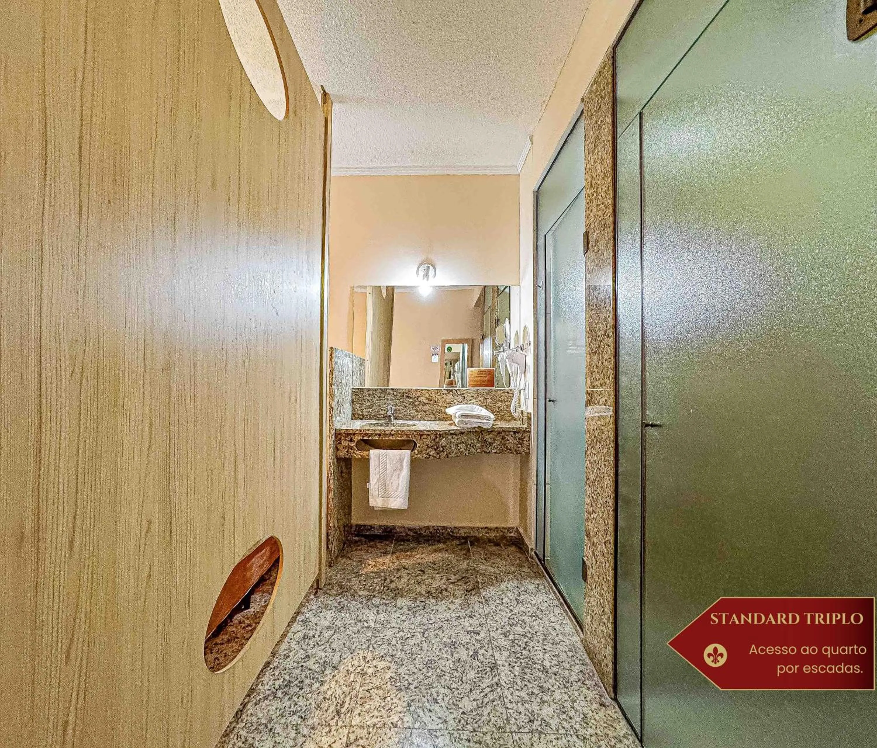 Bathroom in Hotel Castelo Nacional Inn Campos do Jordão