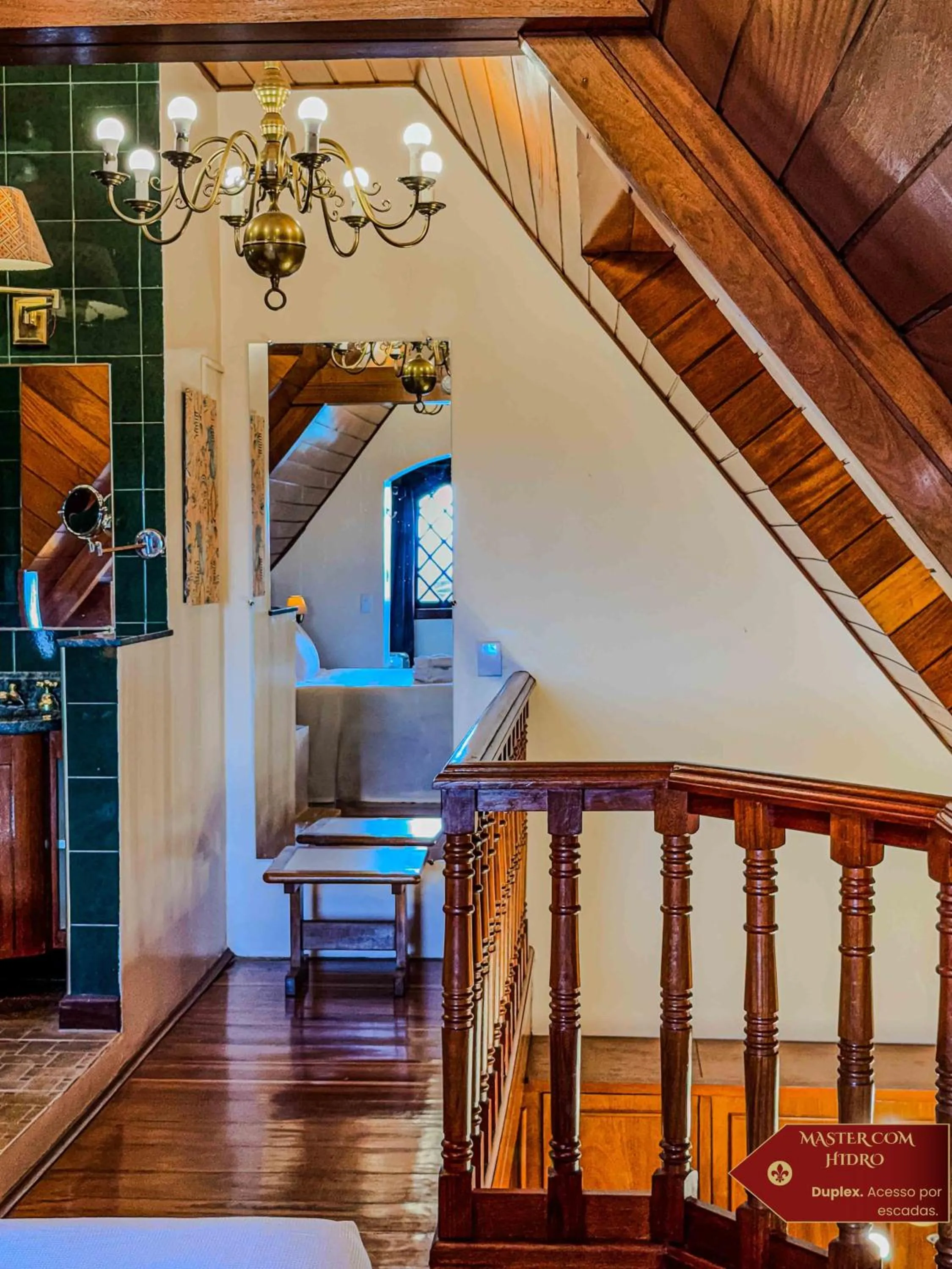 Living room in Hotel Castelo Nacional Inn Campos do Jordão