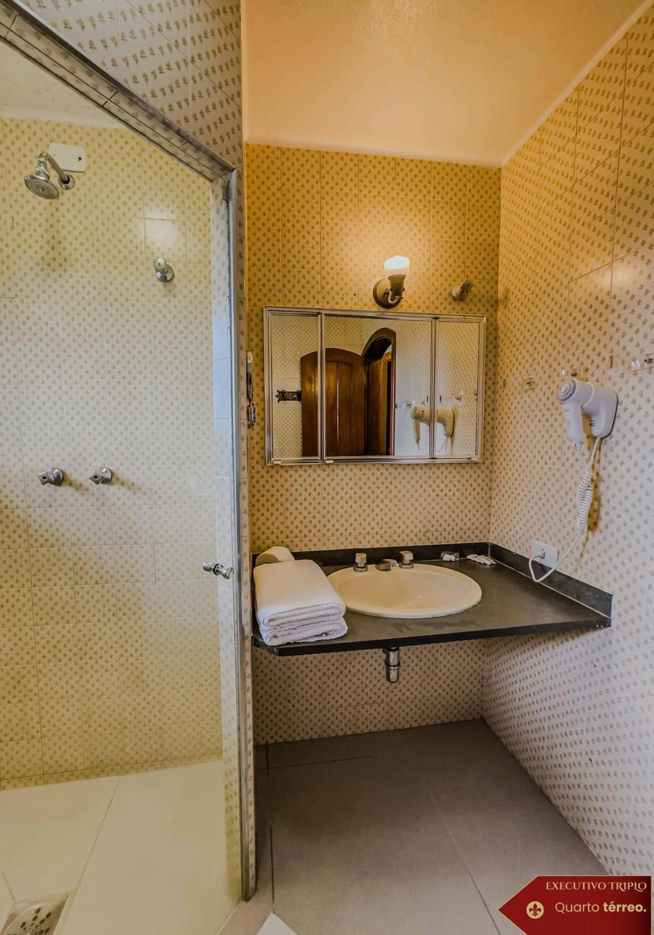 Bathroom in Hotel Castelo Nacional Inn Campos do Jordão