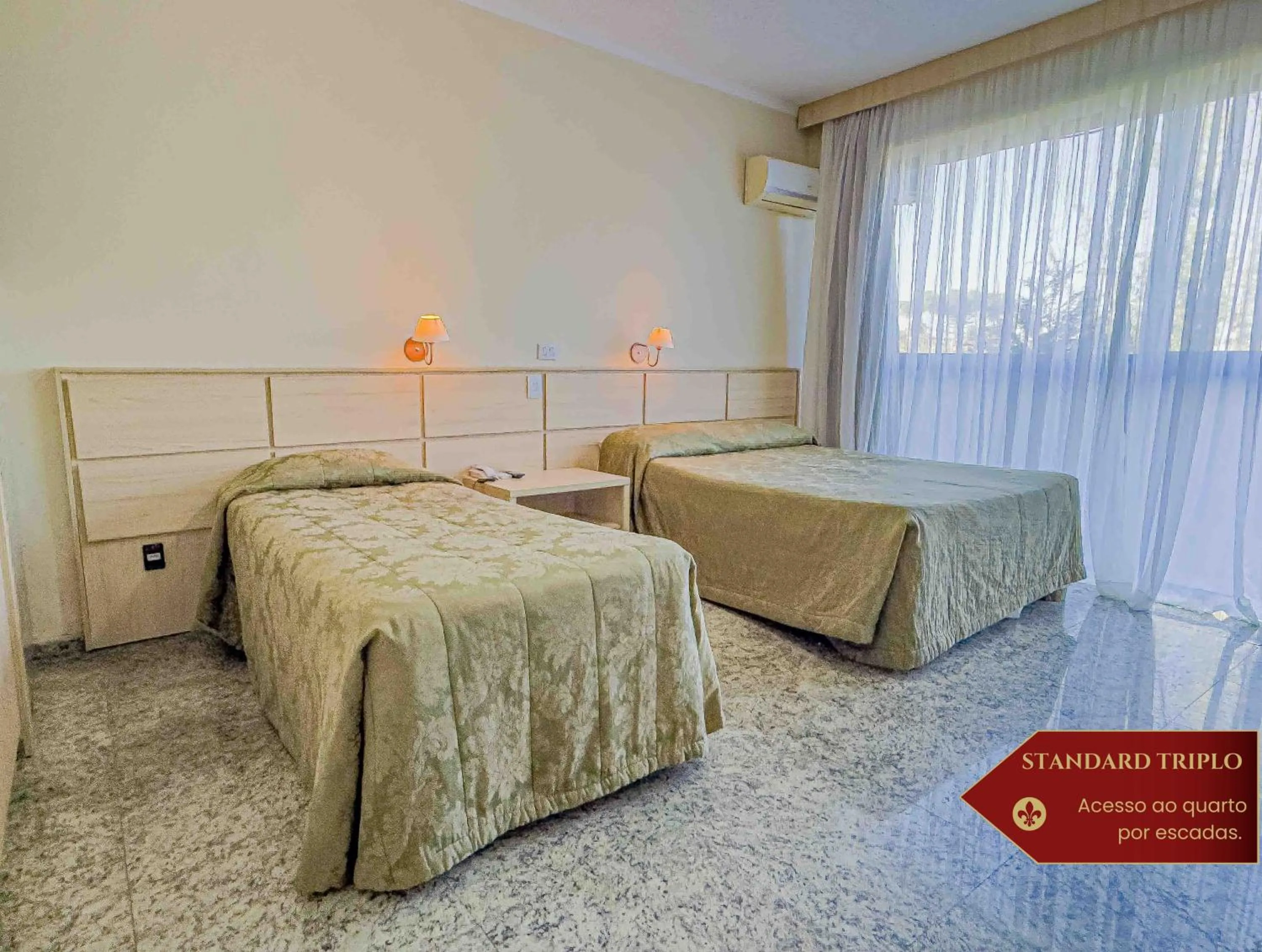 Bedroom, Bed in Hotel Castelo Nacional Inn Campos do Jordão