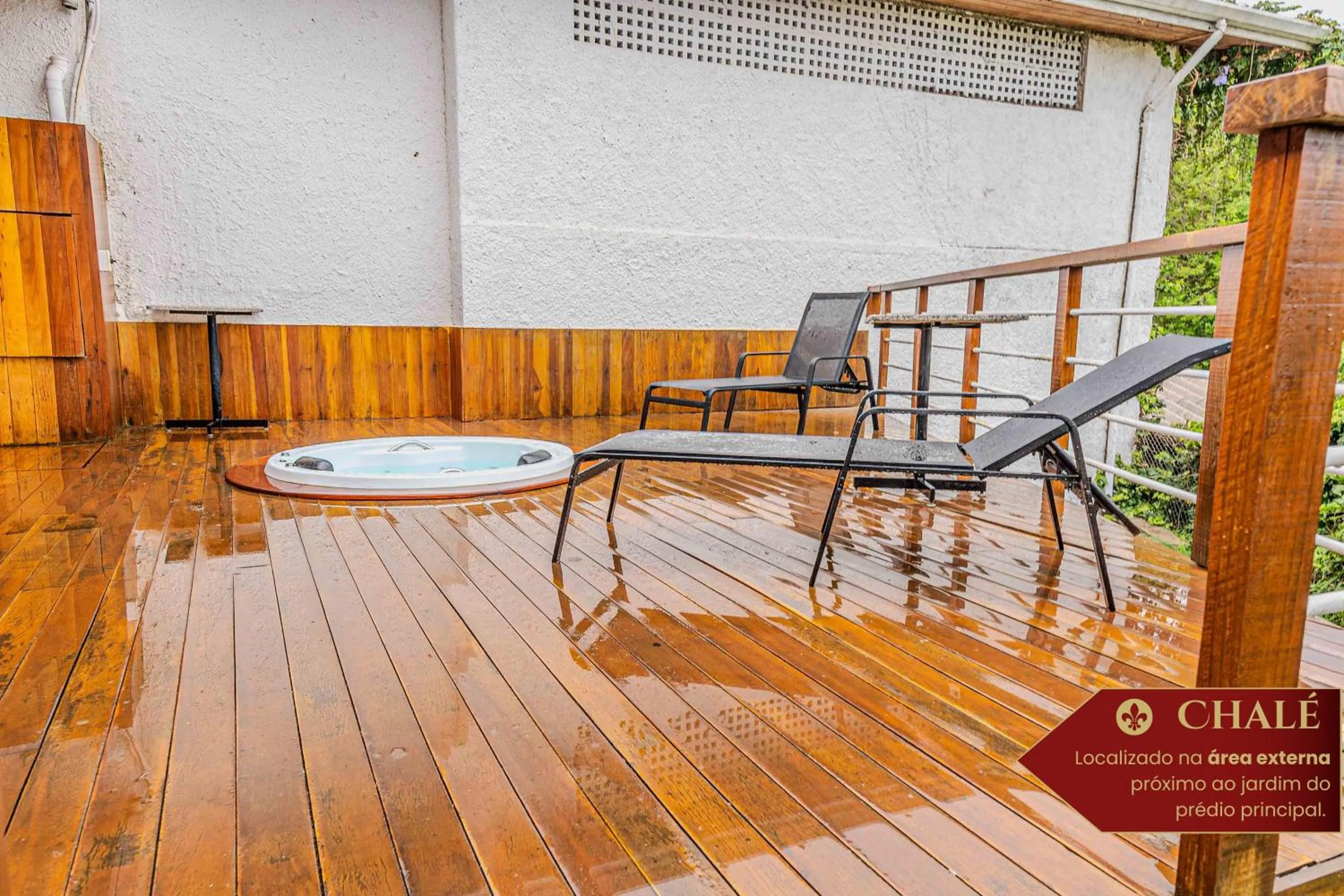 Balcony/Terrace in Hotel Castelo Nacional Inn Campos do Jordão