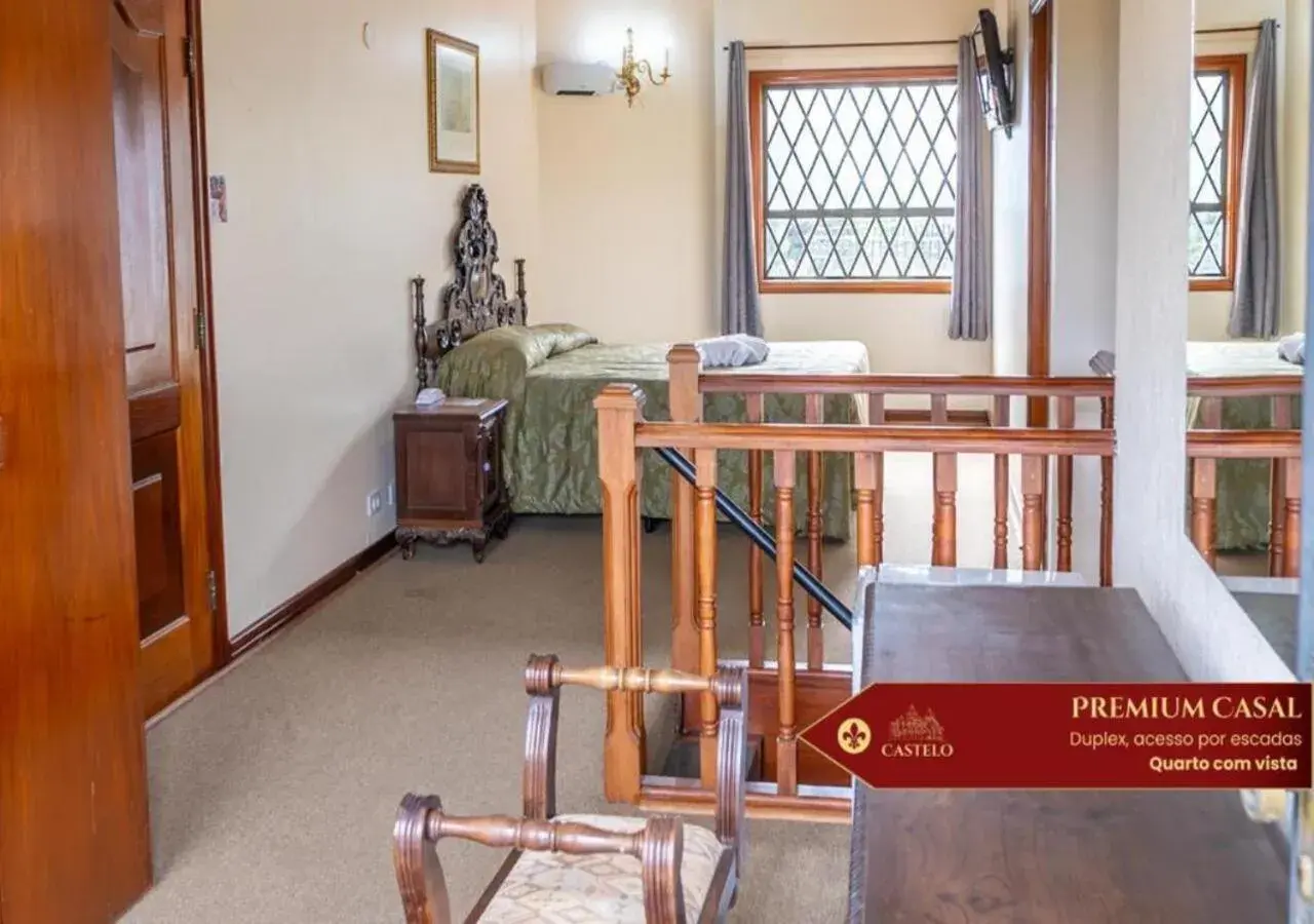 Premium Double Room in Castelo Nacional Inn Campos do Jordão Premium Double Room in Castelo Nacional Inn Campos do Jordão