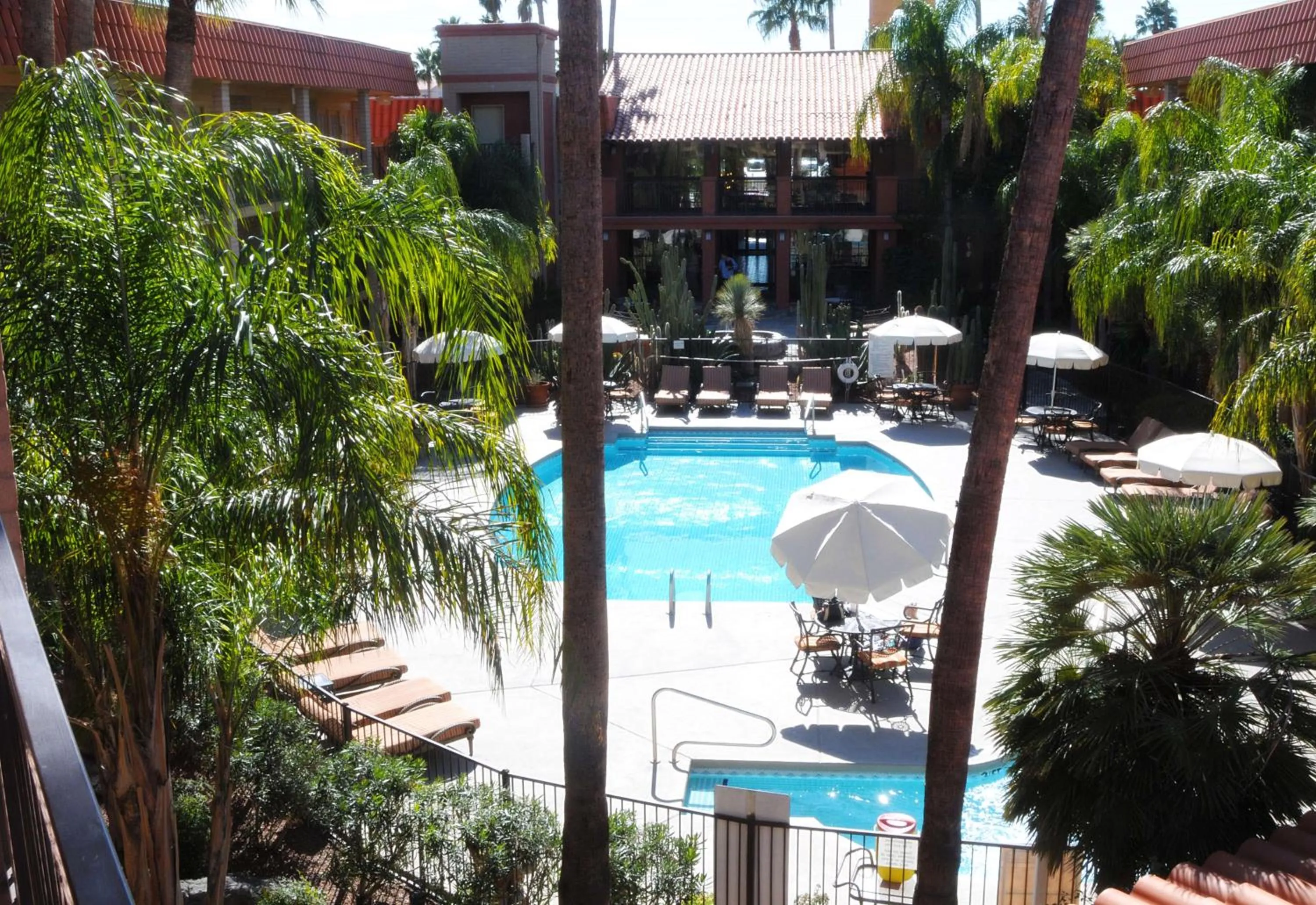 Pool view in DoubleTree Suites by Hilton Tucson-Williams Center