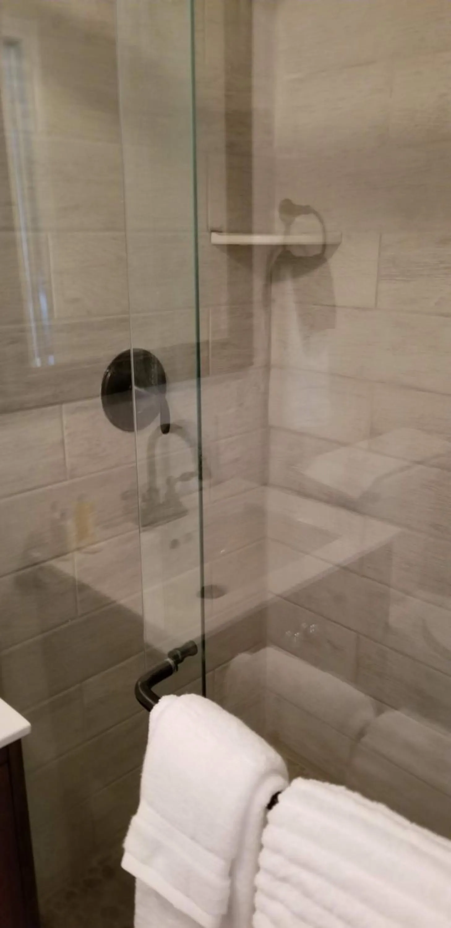 Bathroom in Lily Creek Lodge