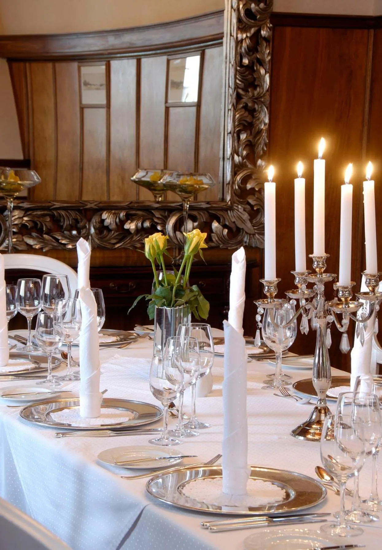 Restaurant/places to eat in Heinitzburg Boutique Hotel