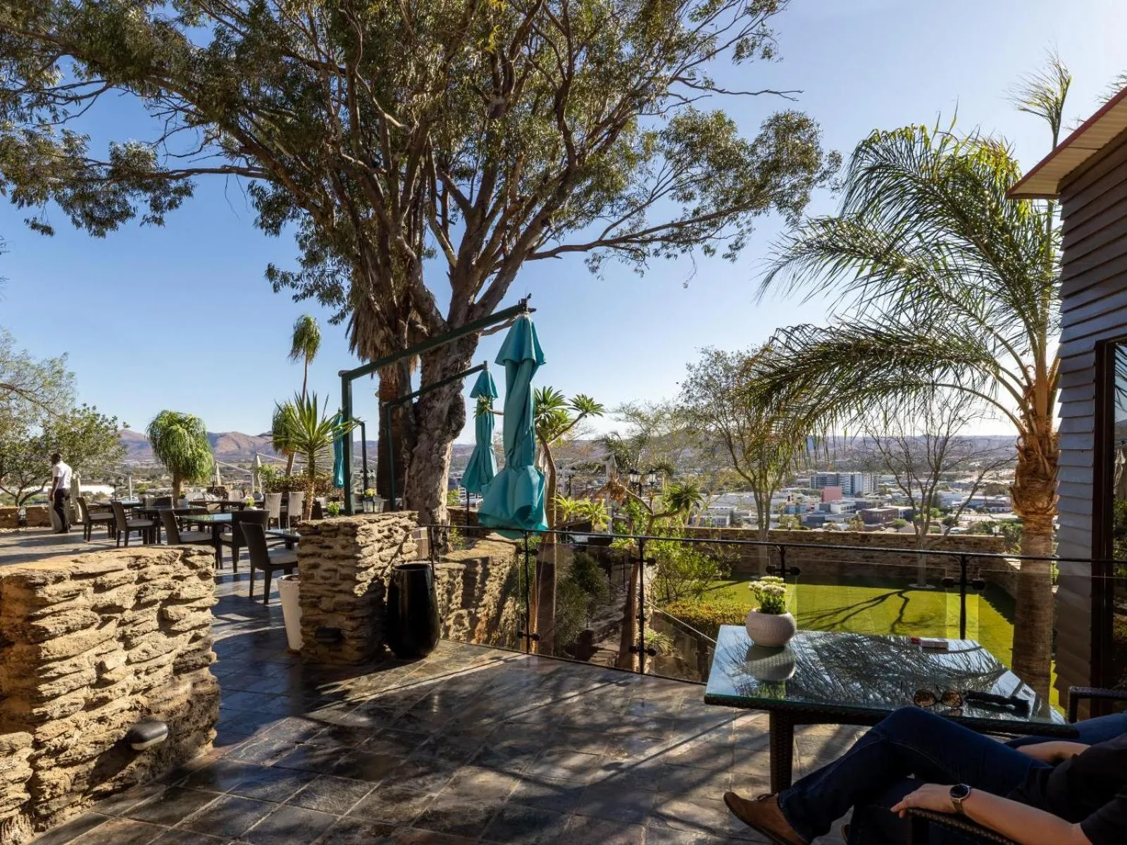 Patio in Heinitzburg Boutique Hotel