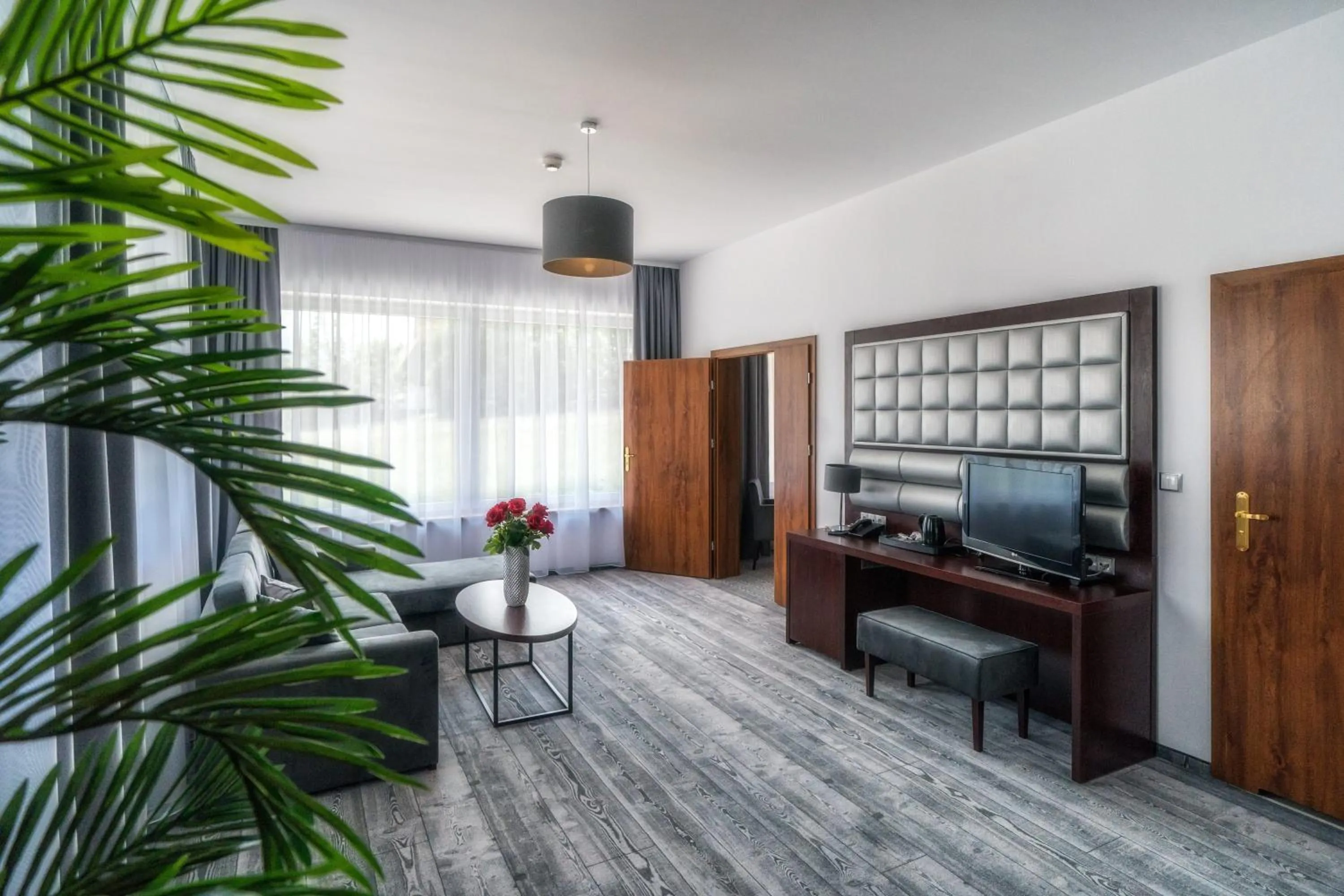 Living room in Sądelski Dwór Medical & SPA