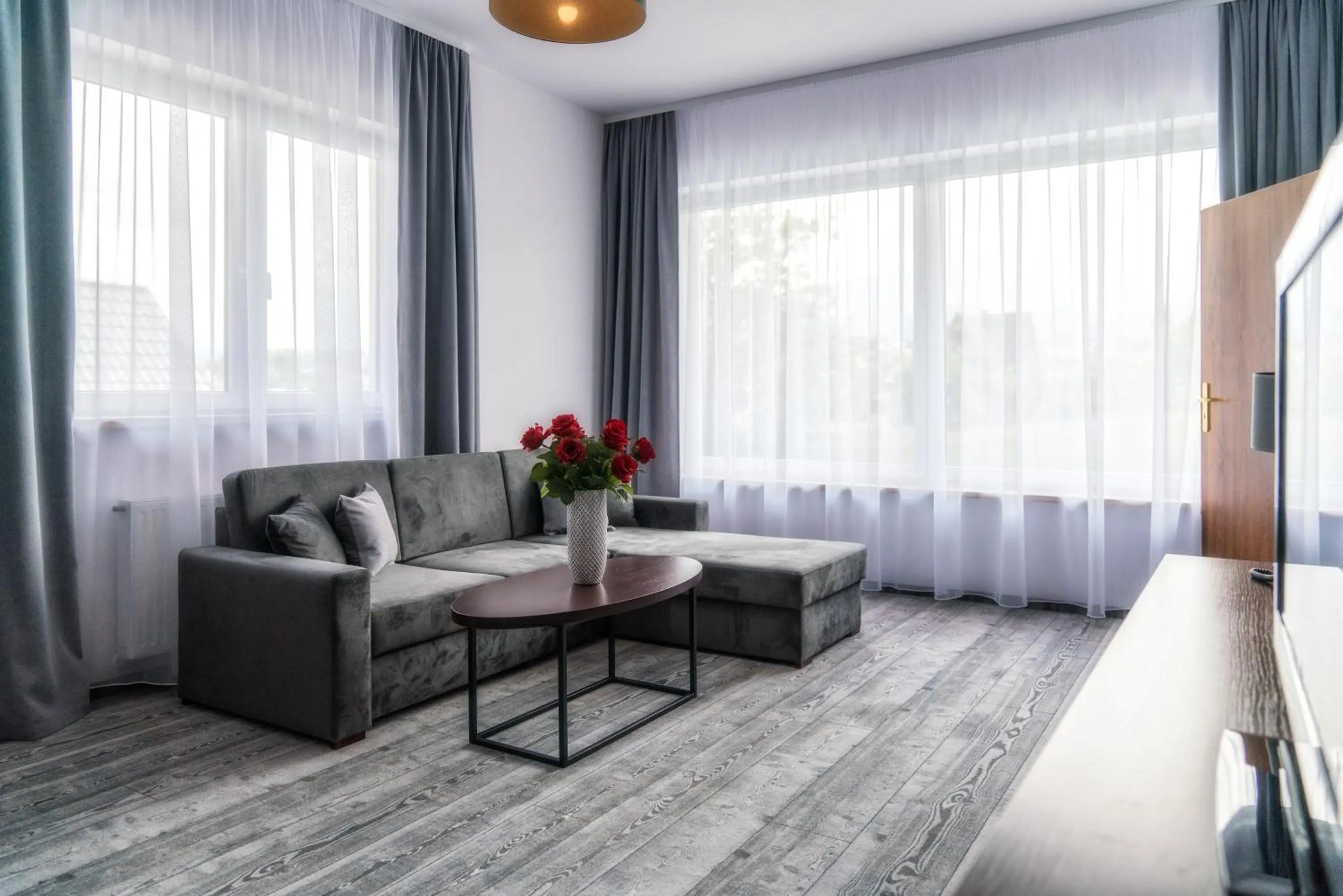 Living room in Sądelski Dwór Medical & SPA