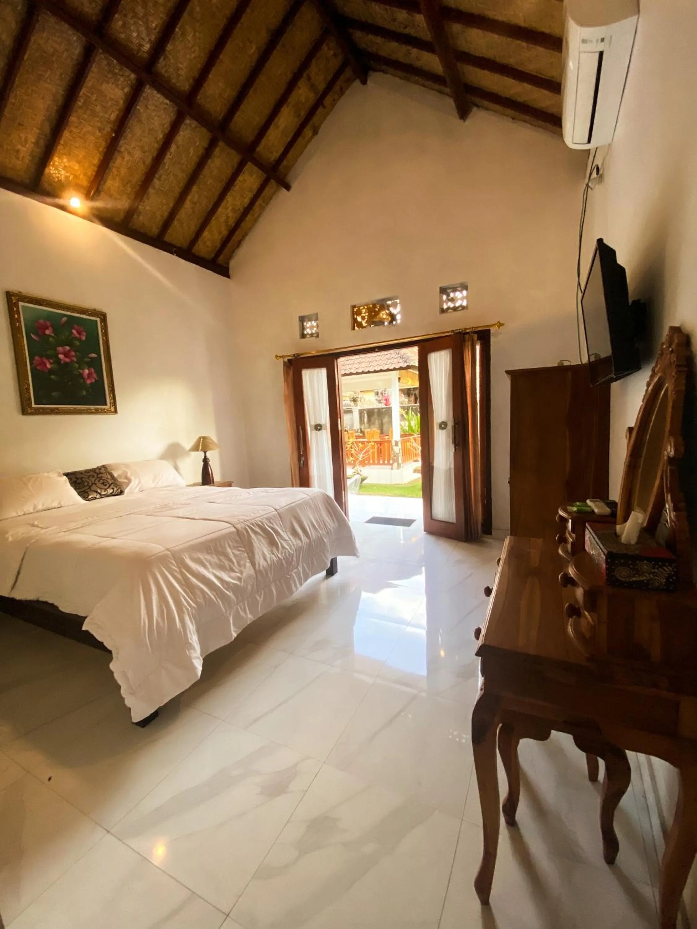 Bed in Kubu Indah Guest House