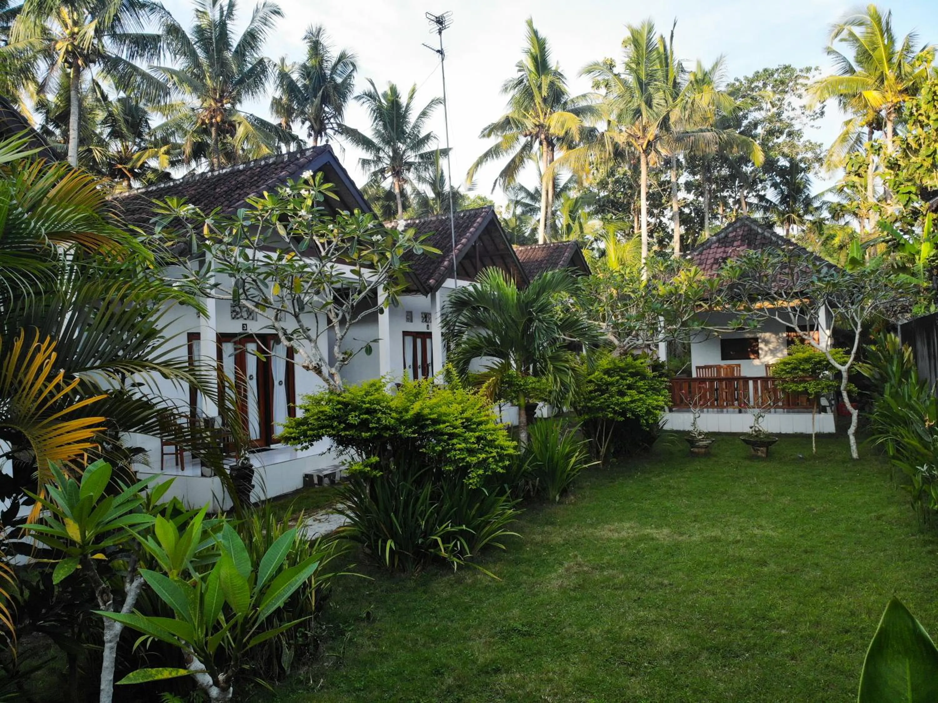 Garden in Kubu Indah Guest House