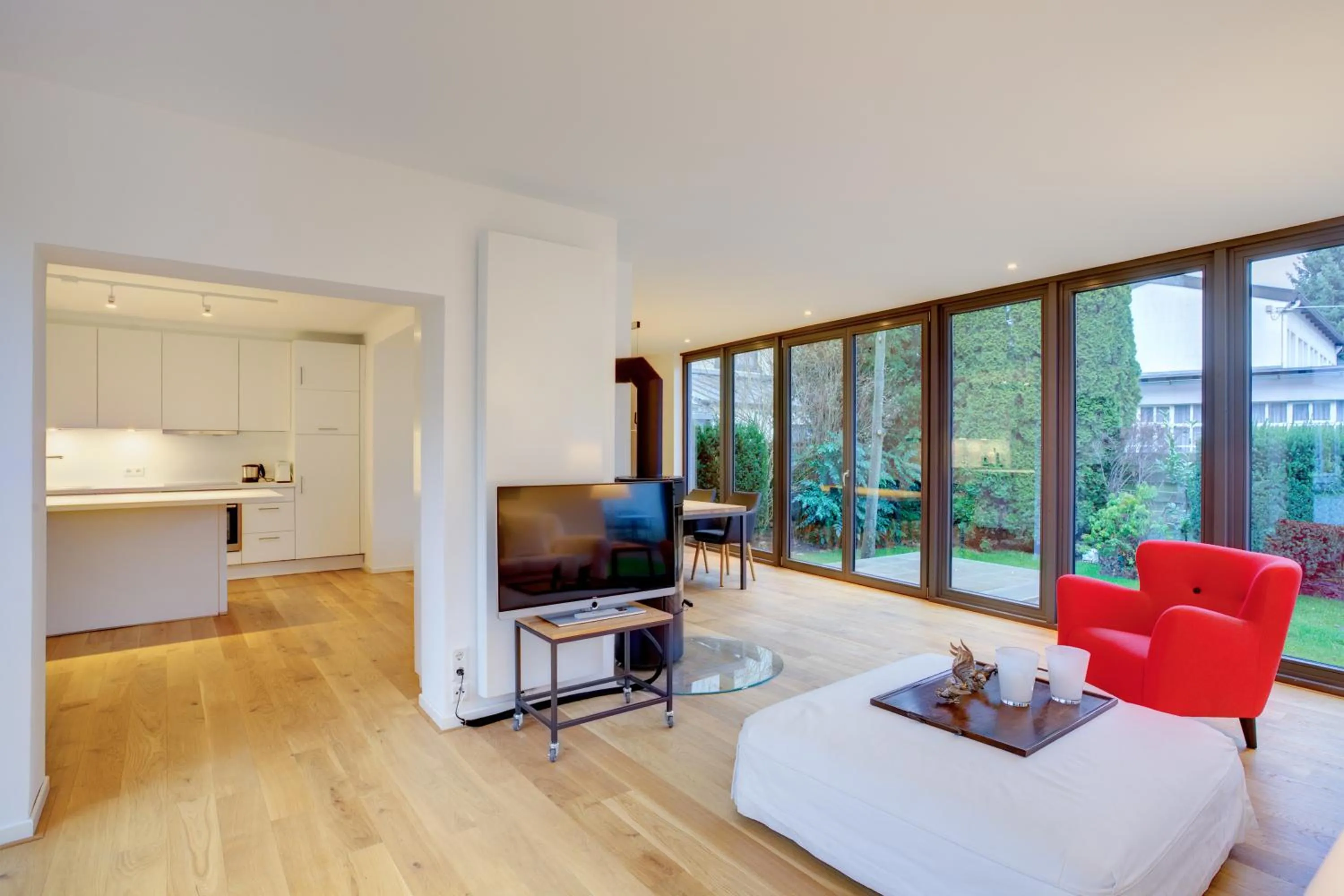 Kitchen or kitchenette in Elisabeth Hotel garni