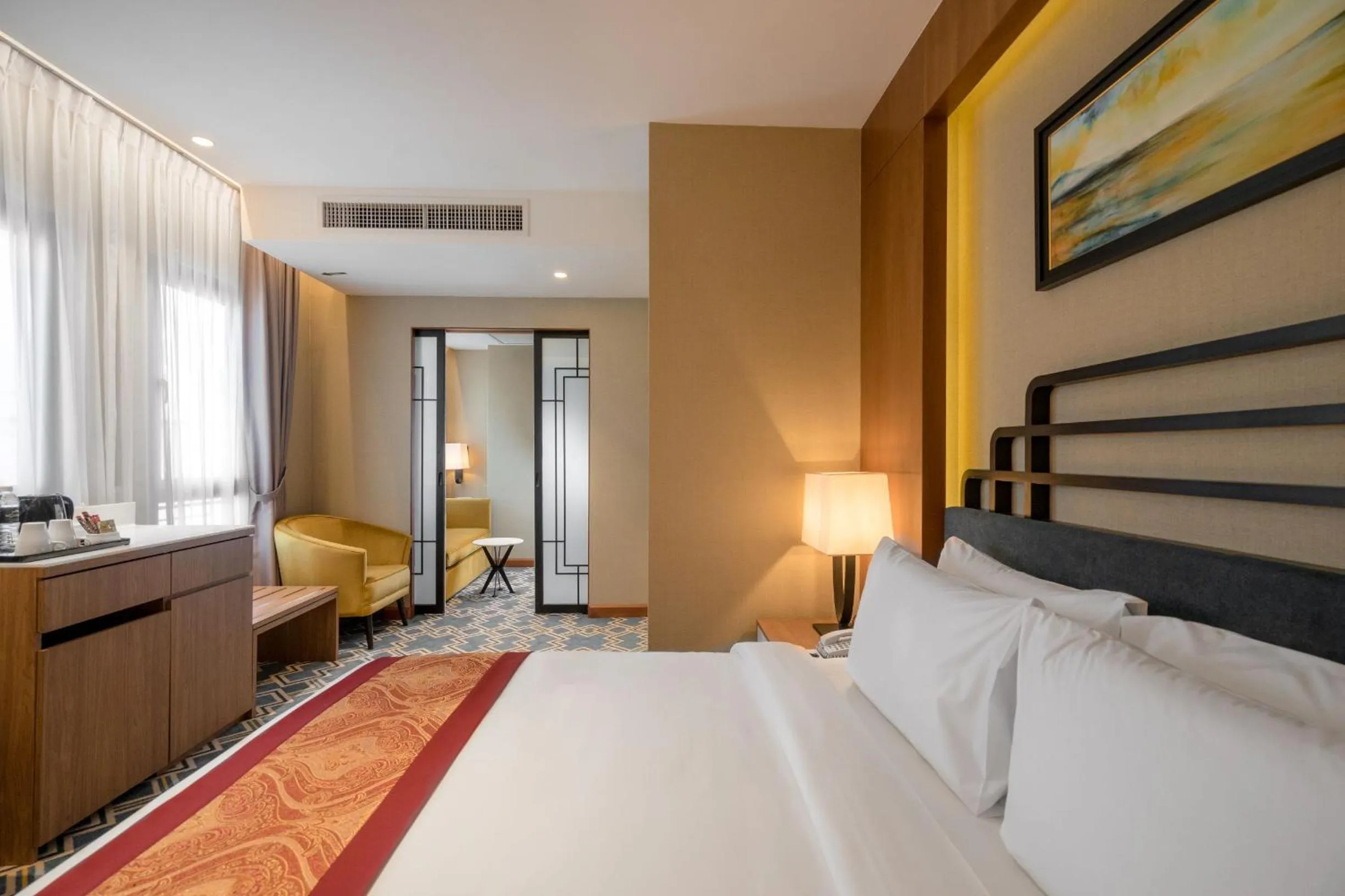 Bed in MPalace Hotel KL